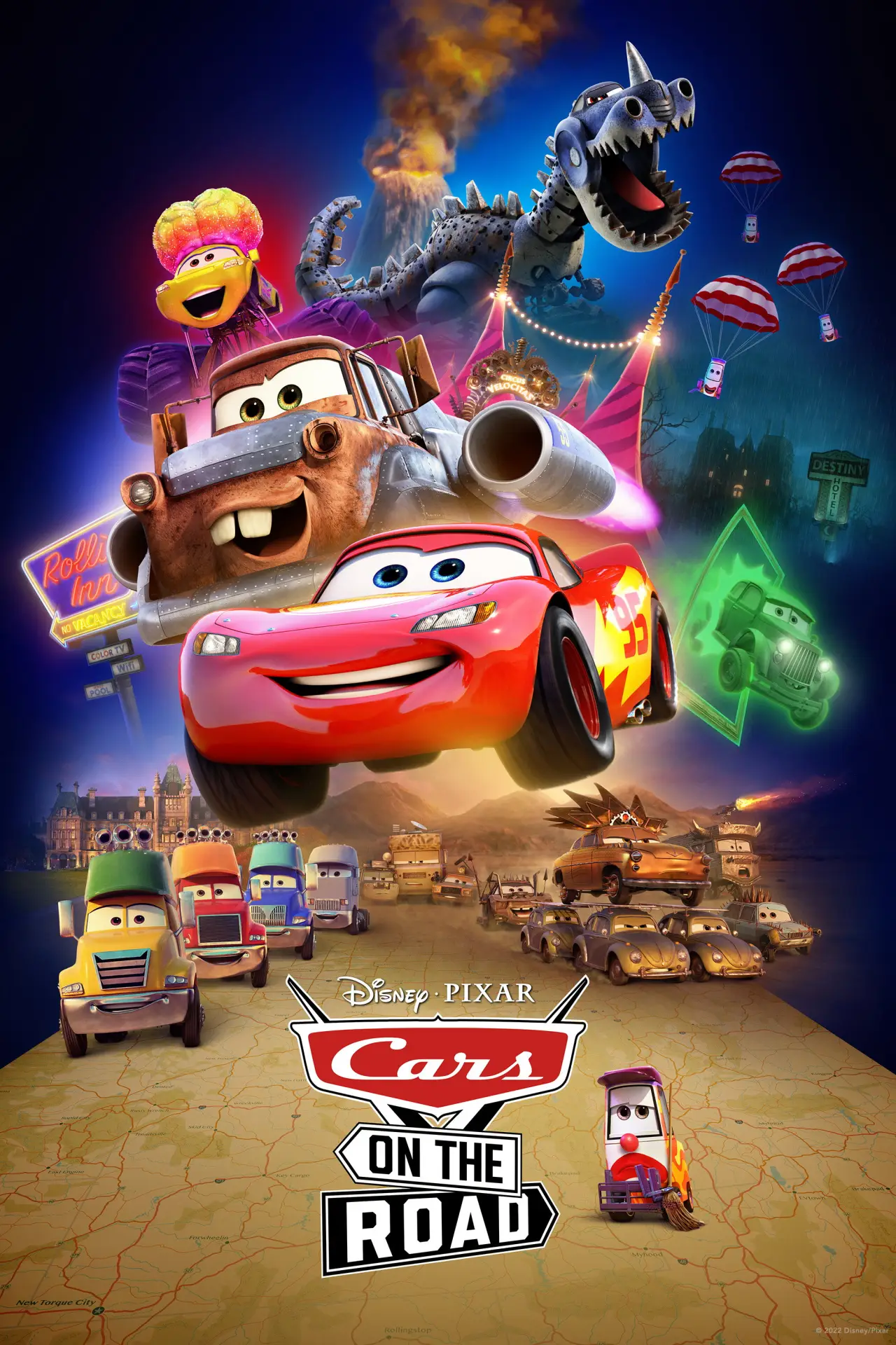 Series poster "Cars on the Road"