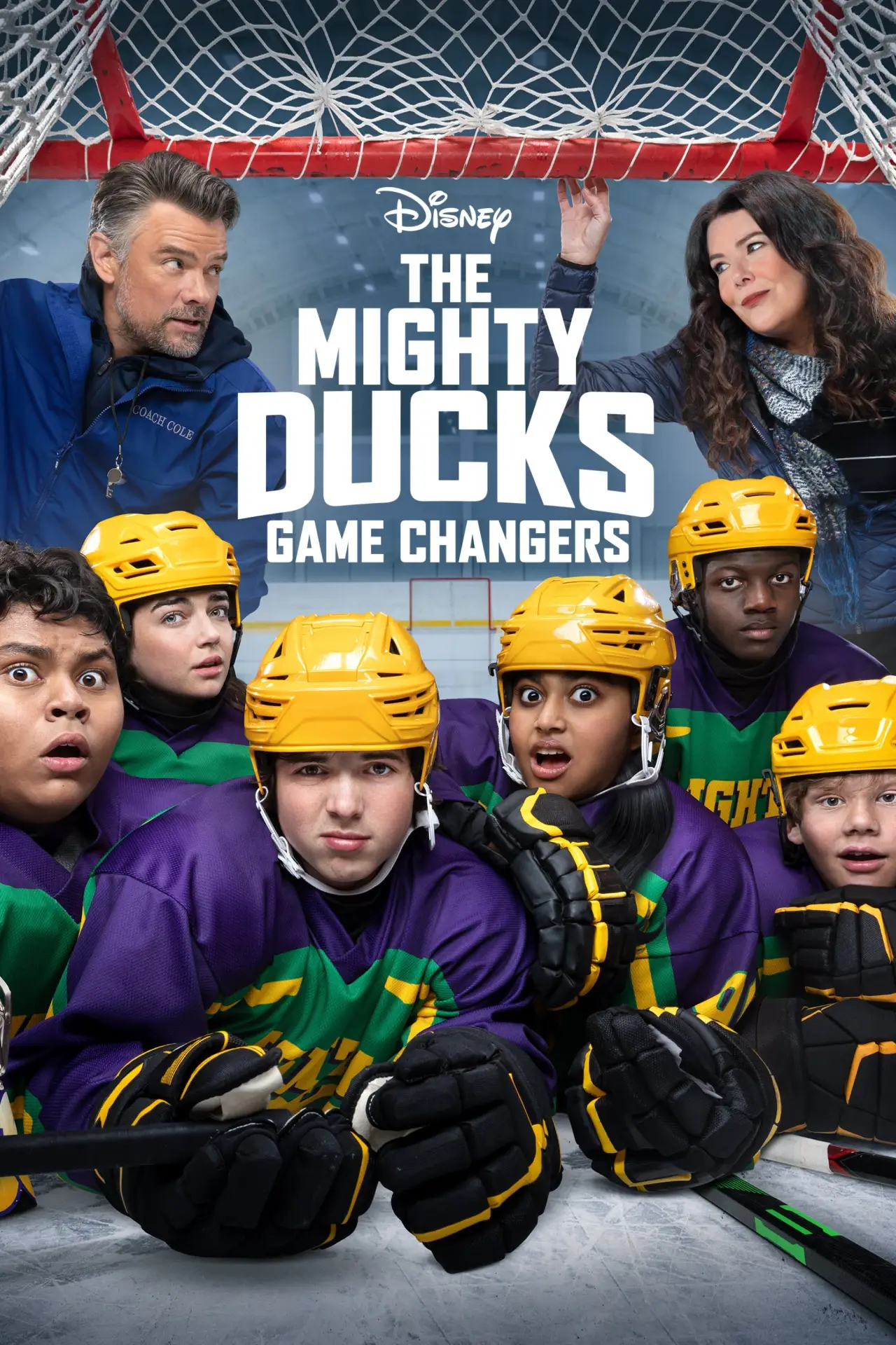 Series poster "The Mighty Ducks: Game Changers"
