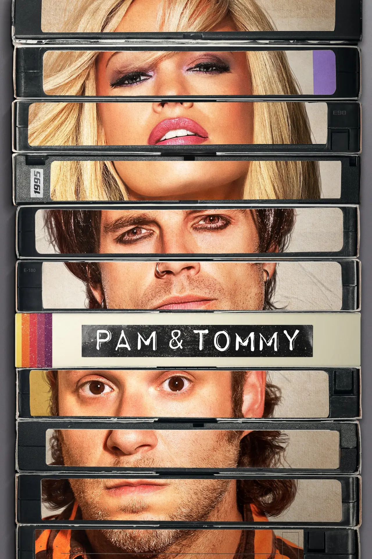 Series poster "Pam & Tommy"
