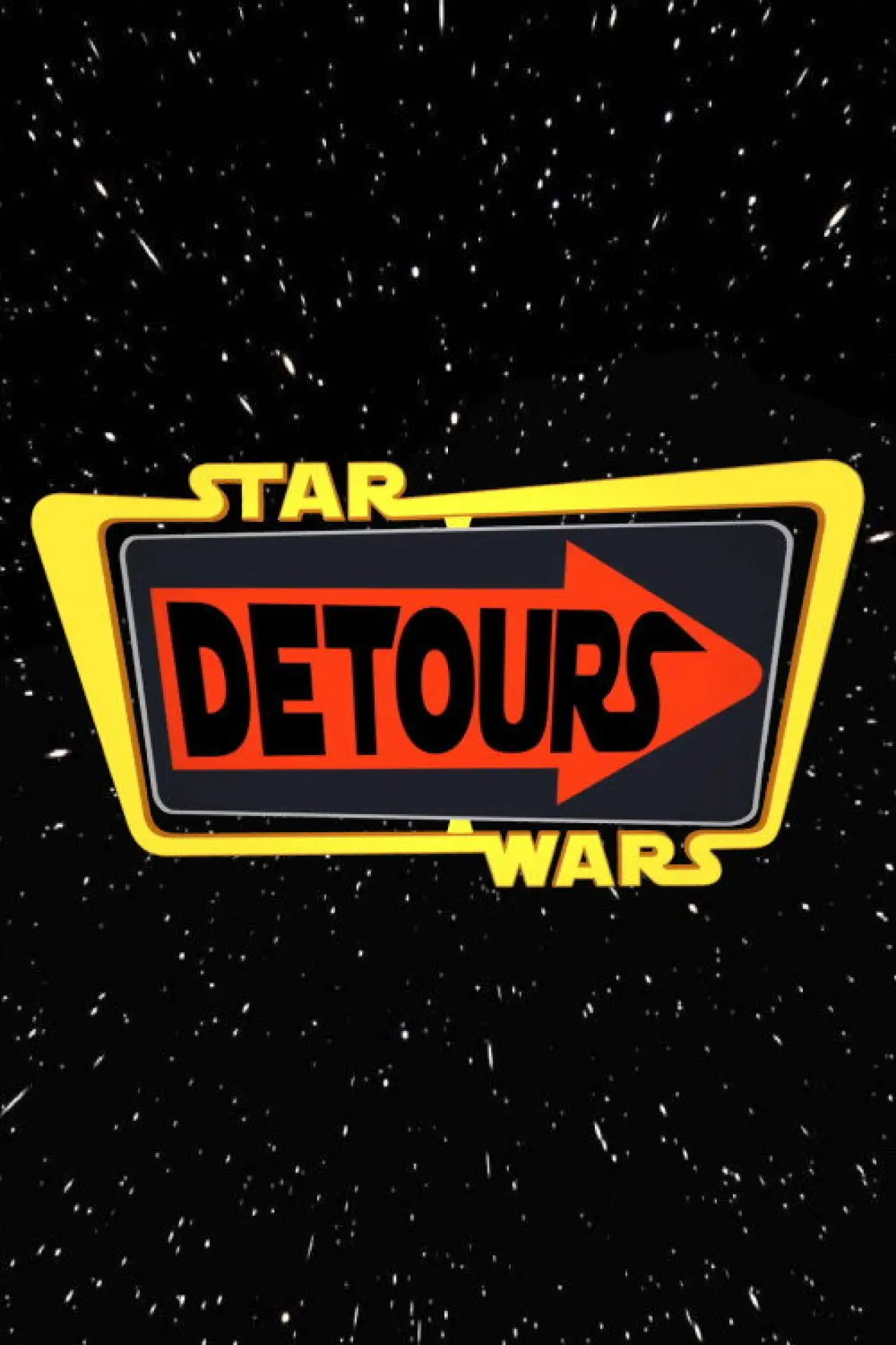Series poster "Star Wars Detours"