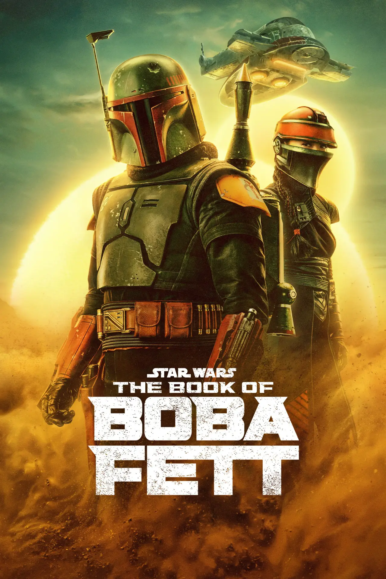 Series poster "The Book of Boba Fett"