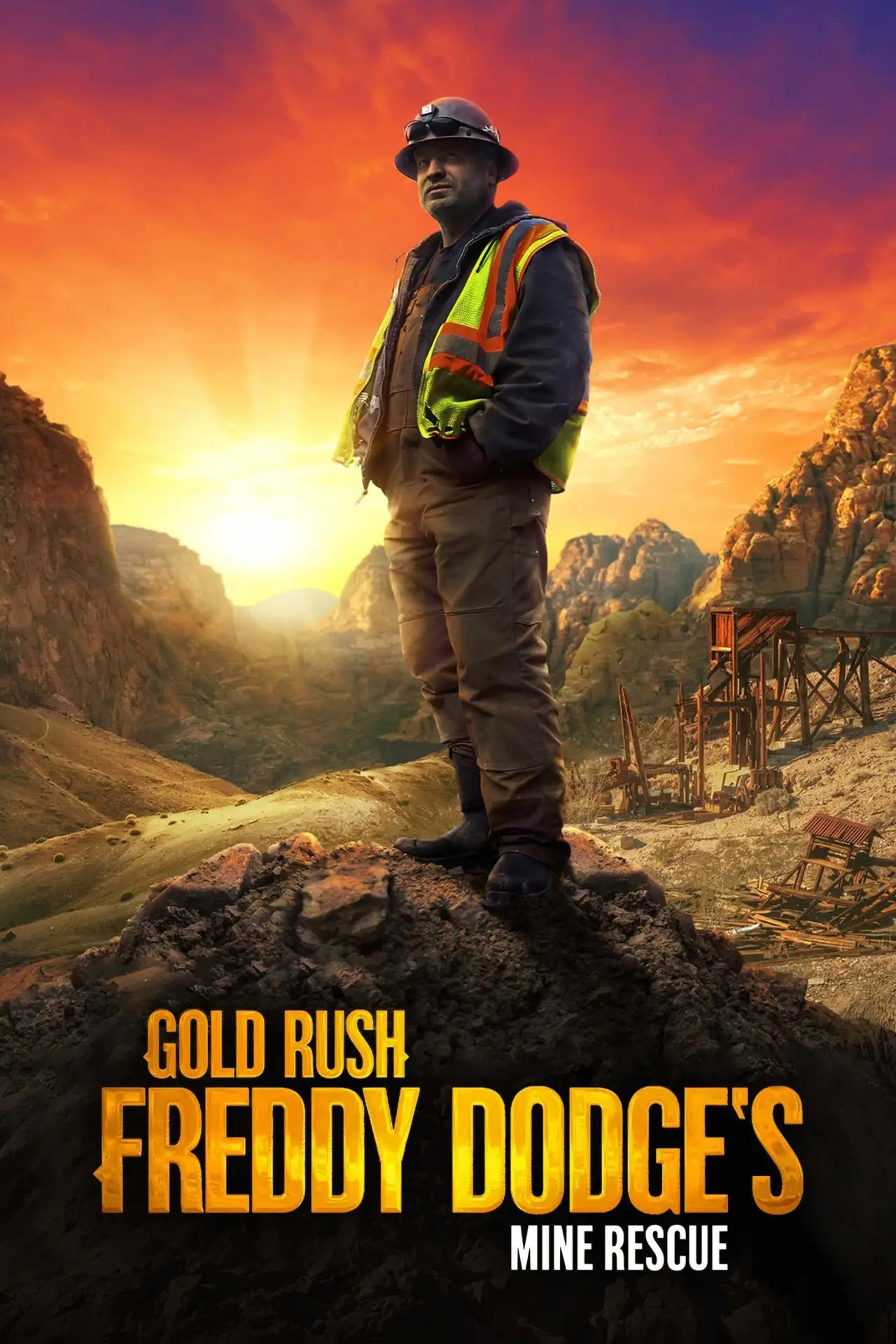 Series poster "Gold Rush: Mine Rescue with Freddy & Juan"