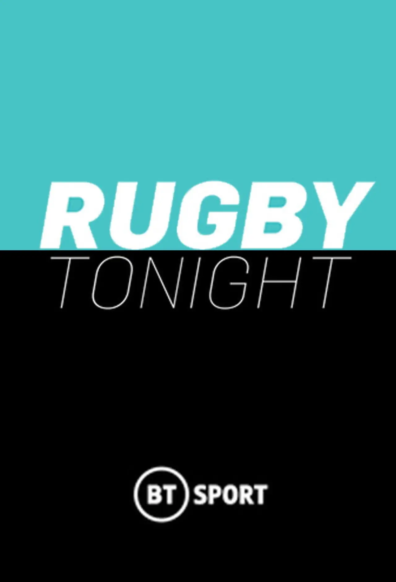 Series poster "Rugby Tonight"