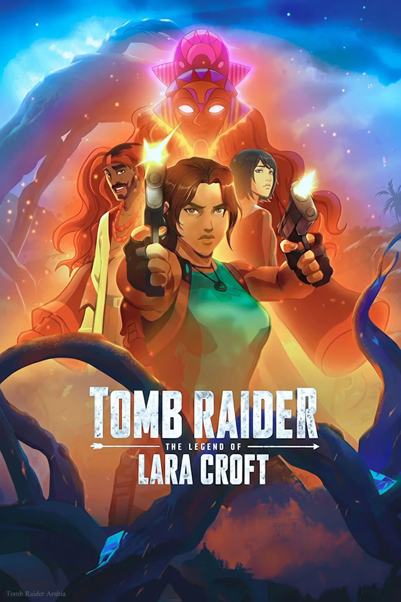 Series poster "Tomb Raider: The Legend of Lara Croft"
