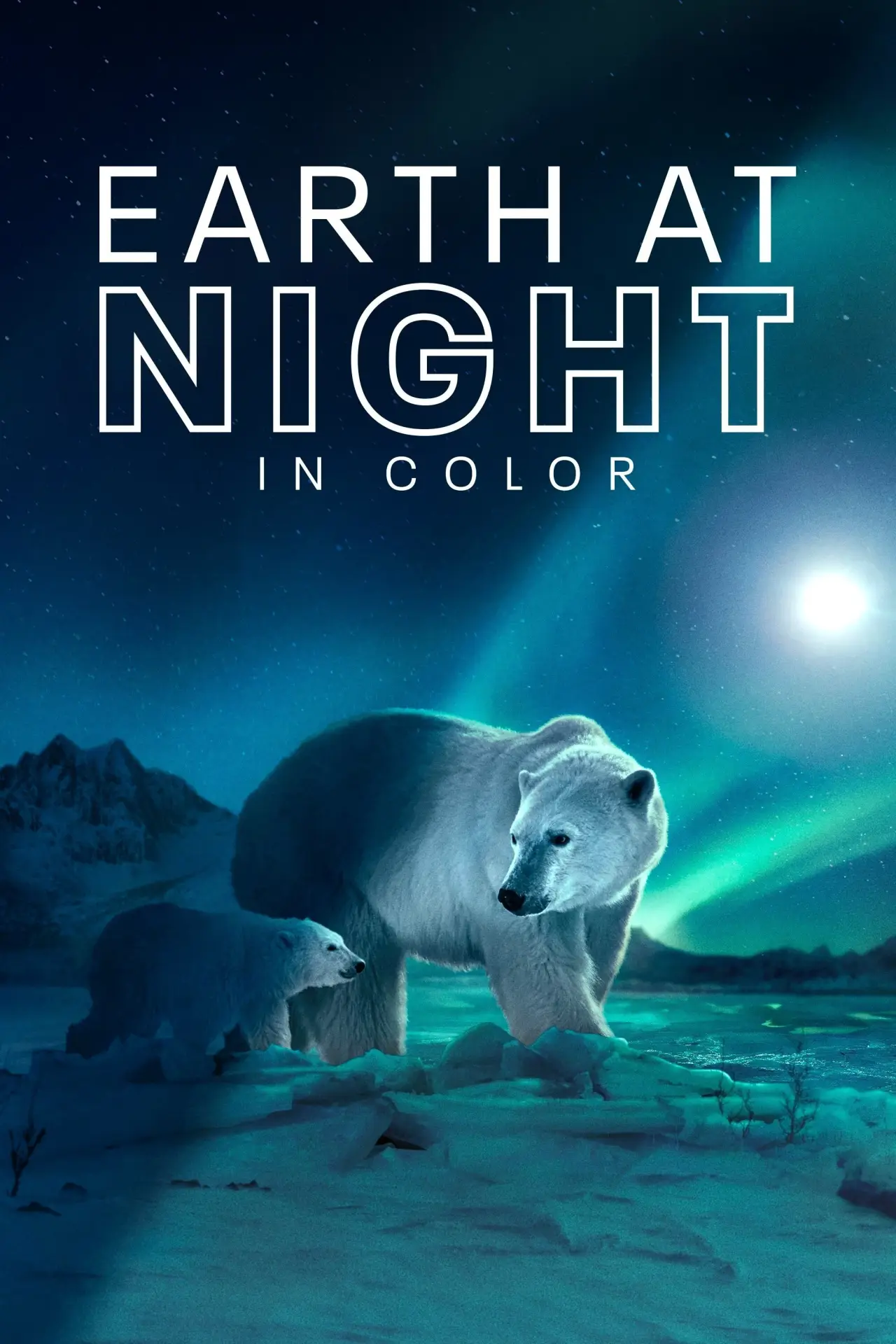 Series poster "Earth at Night in Colour"