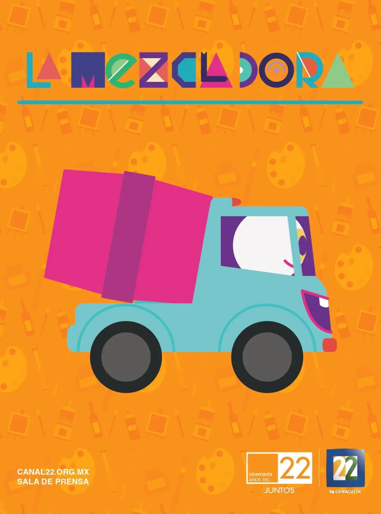 Series poster "La Mezcladora"