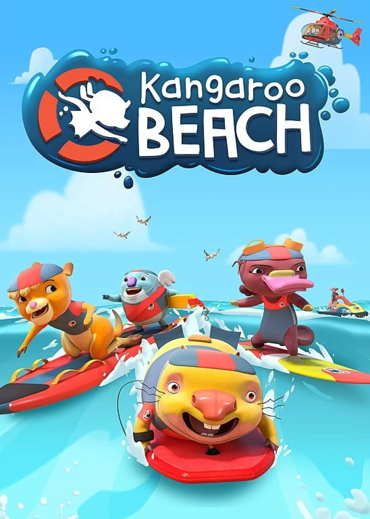 Series poster "Kangaroo Beach"