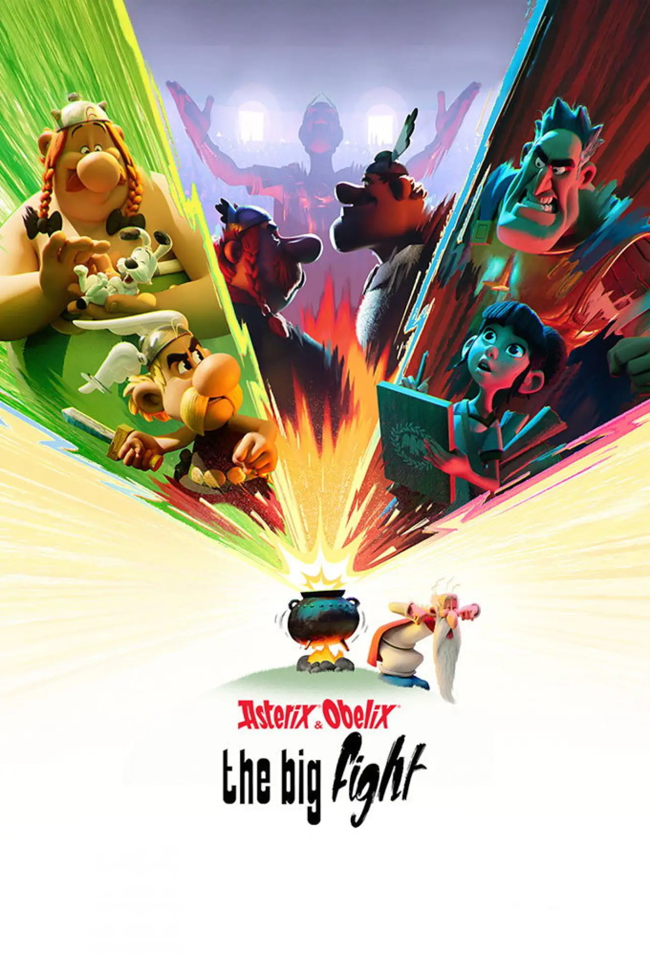 Series poster "Asterix & Obelix: The Big Fight"