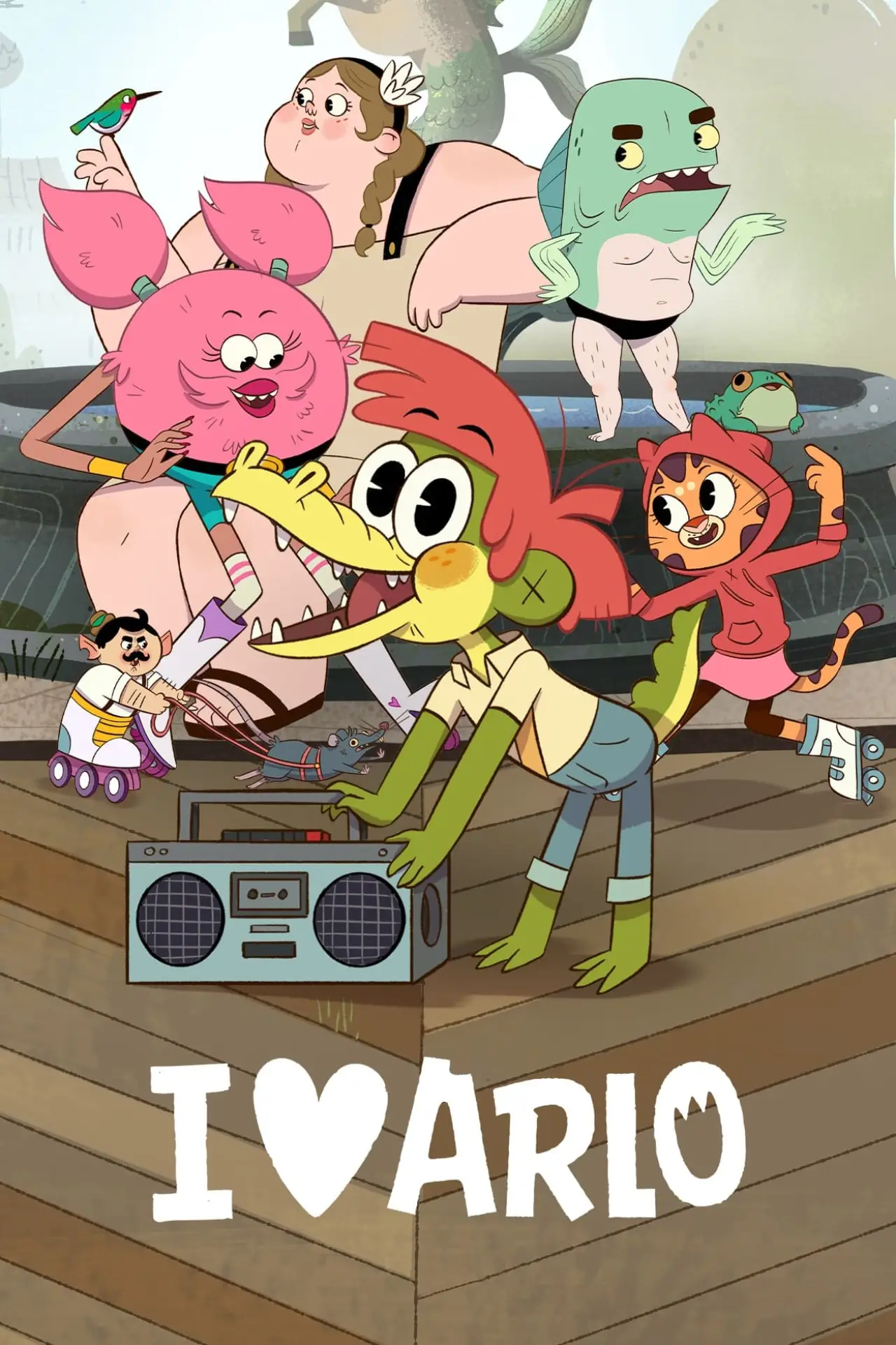Series poster "I Heart Arlo"