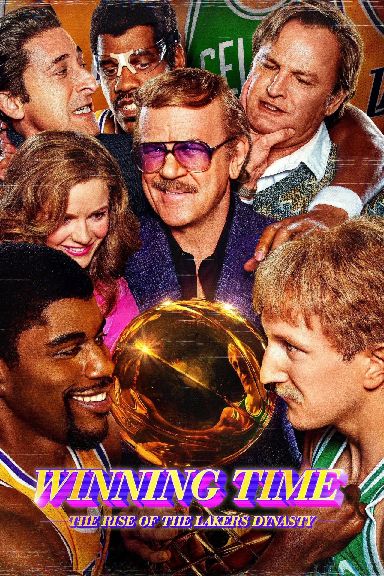Series poster "Winning Time: The Rise of the Lakers Dynasty"