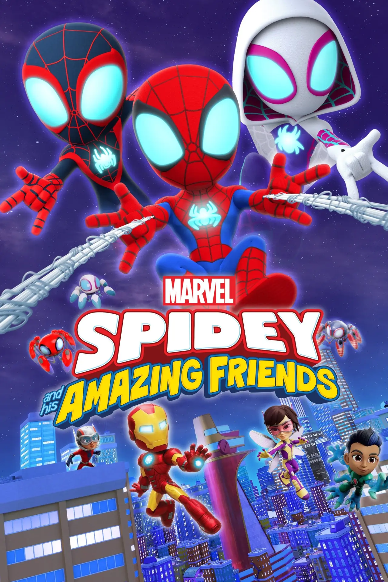 Series poster "Spidey and His Amazing Friends"