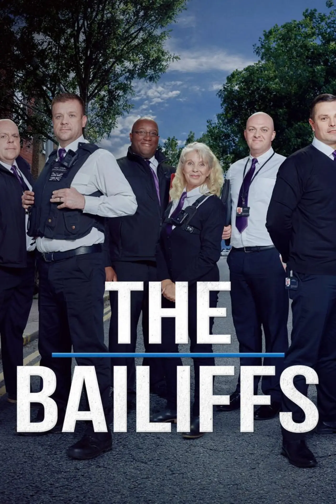 Series poster "Call the Bailiffs"