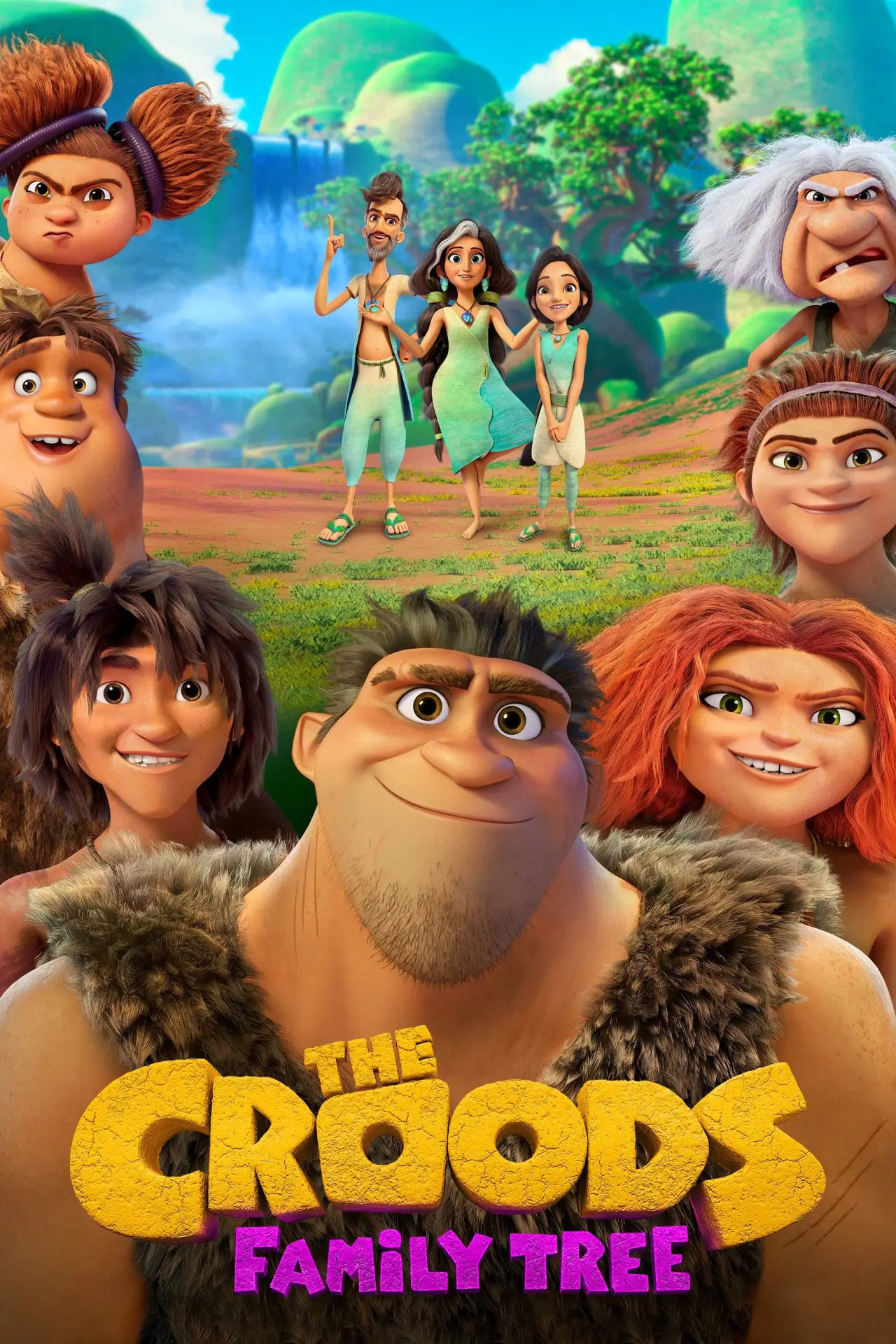 Series poster "The Croods: Family Tree"
