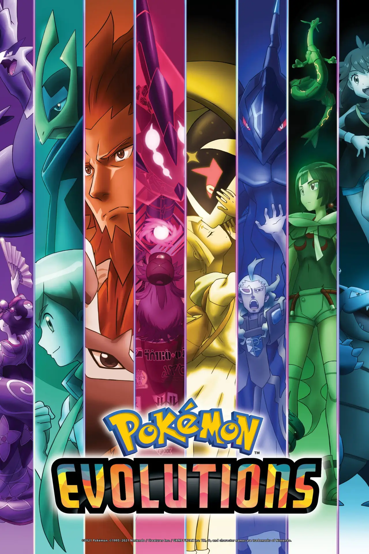 Series poster "Pokémon Evolutions"
