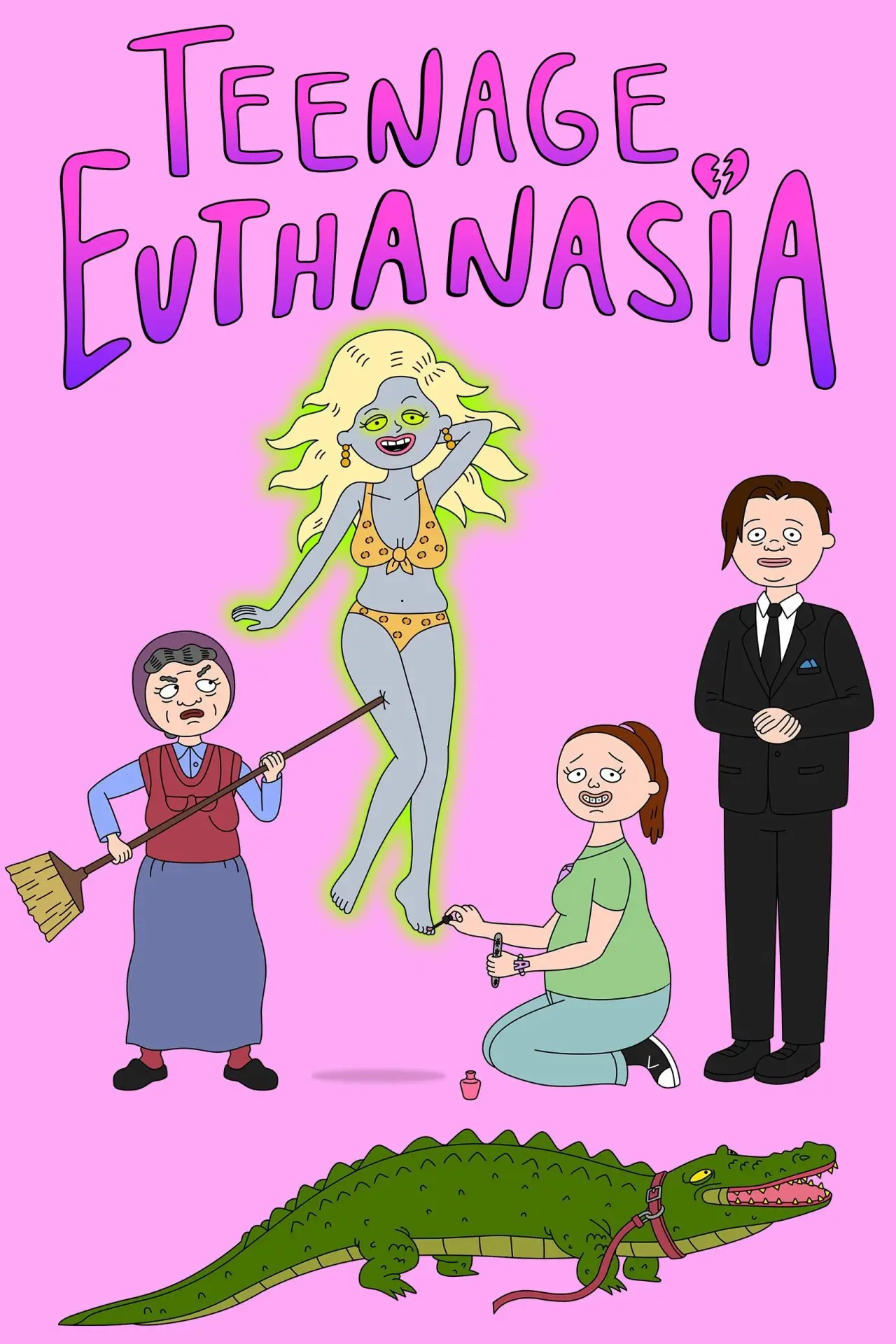 Series poster "Teenage Euthanasia"