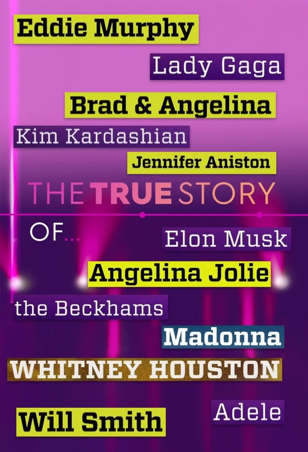 Series poster "The True Story of..."