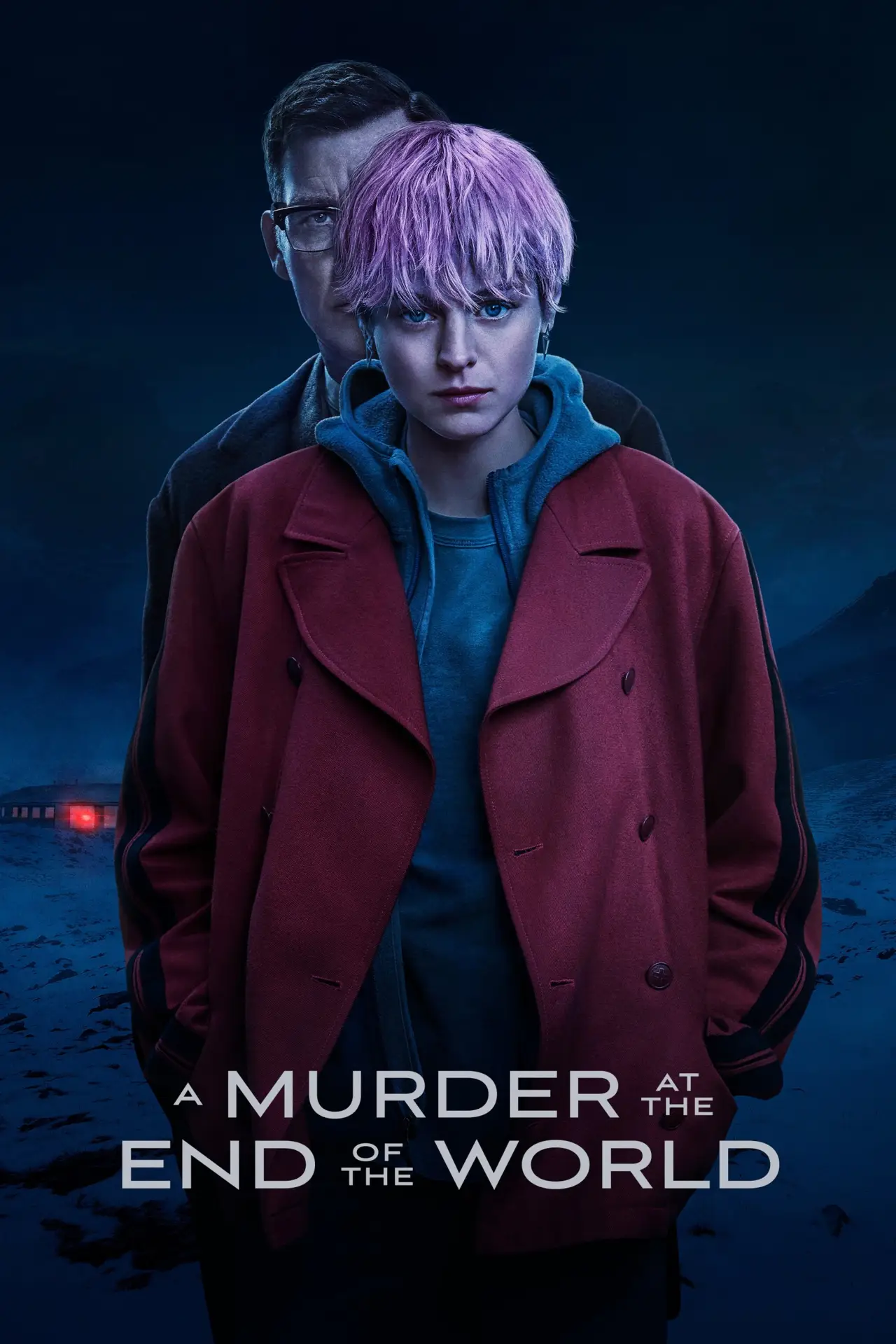 Series poster "A Murder at the End of the World"