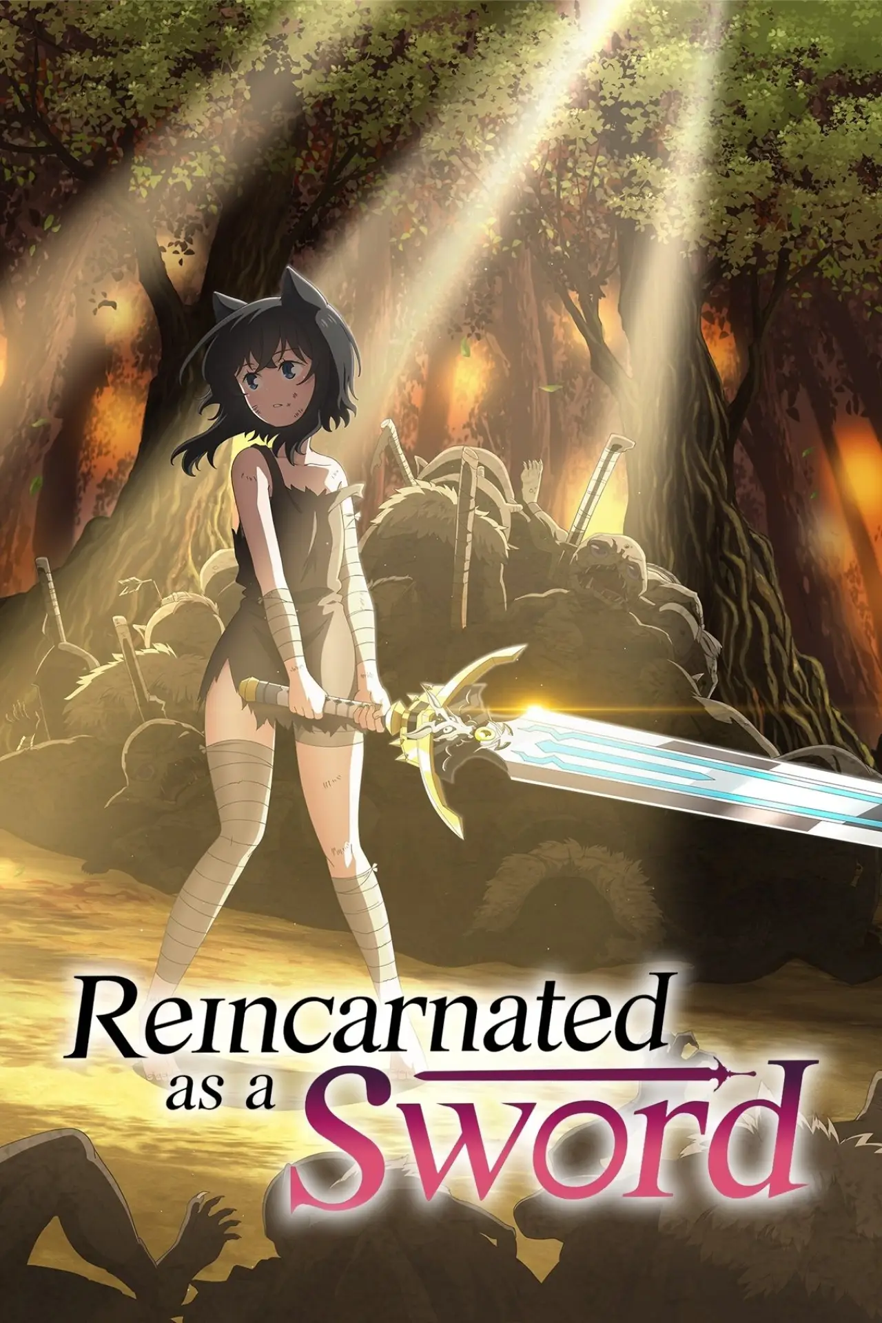 Series poster "Reincarnated as a Sword"