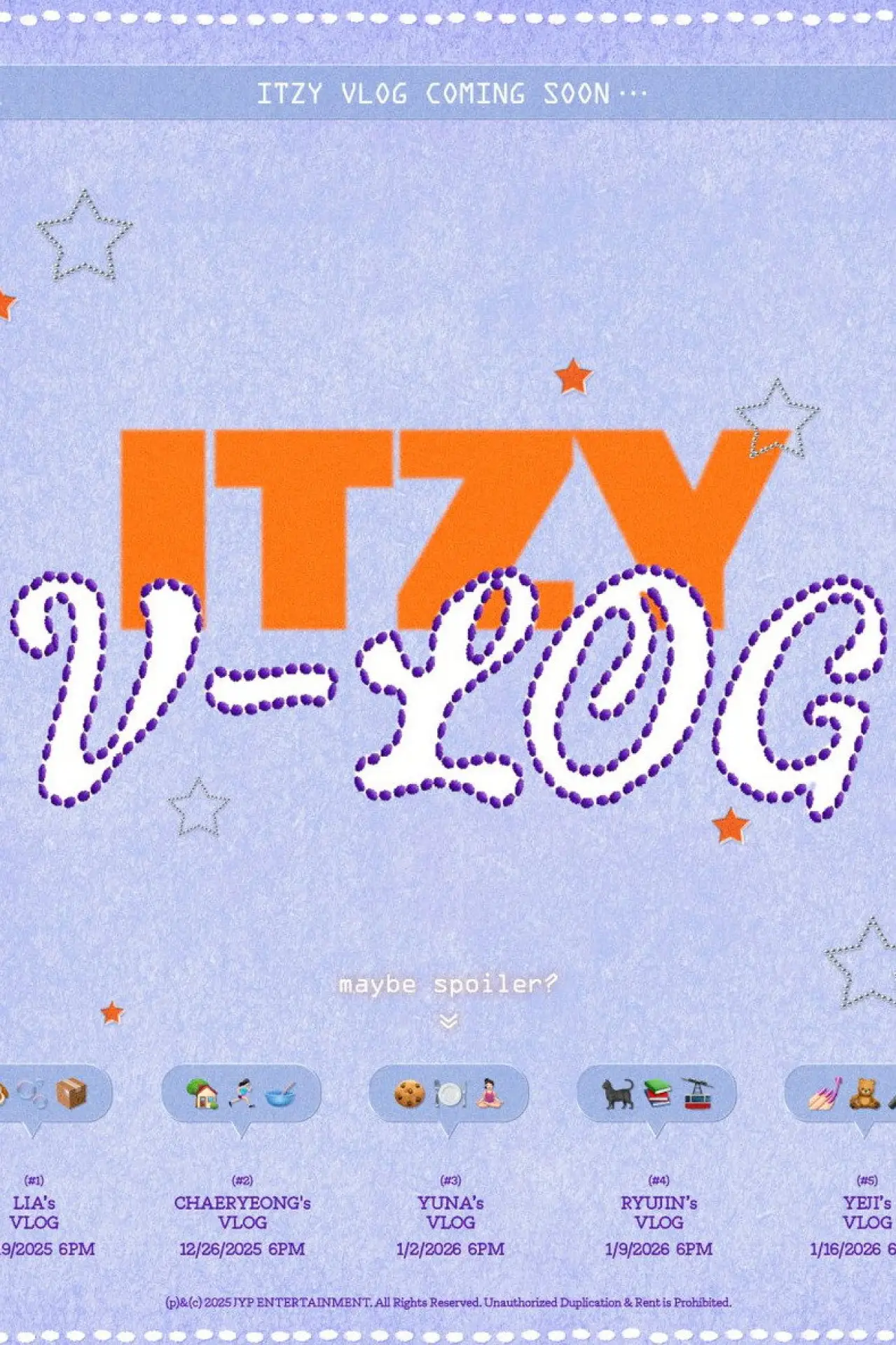 Постер к сериалу "ITZY VLOG"