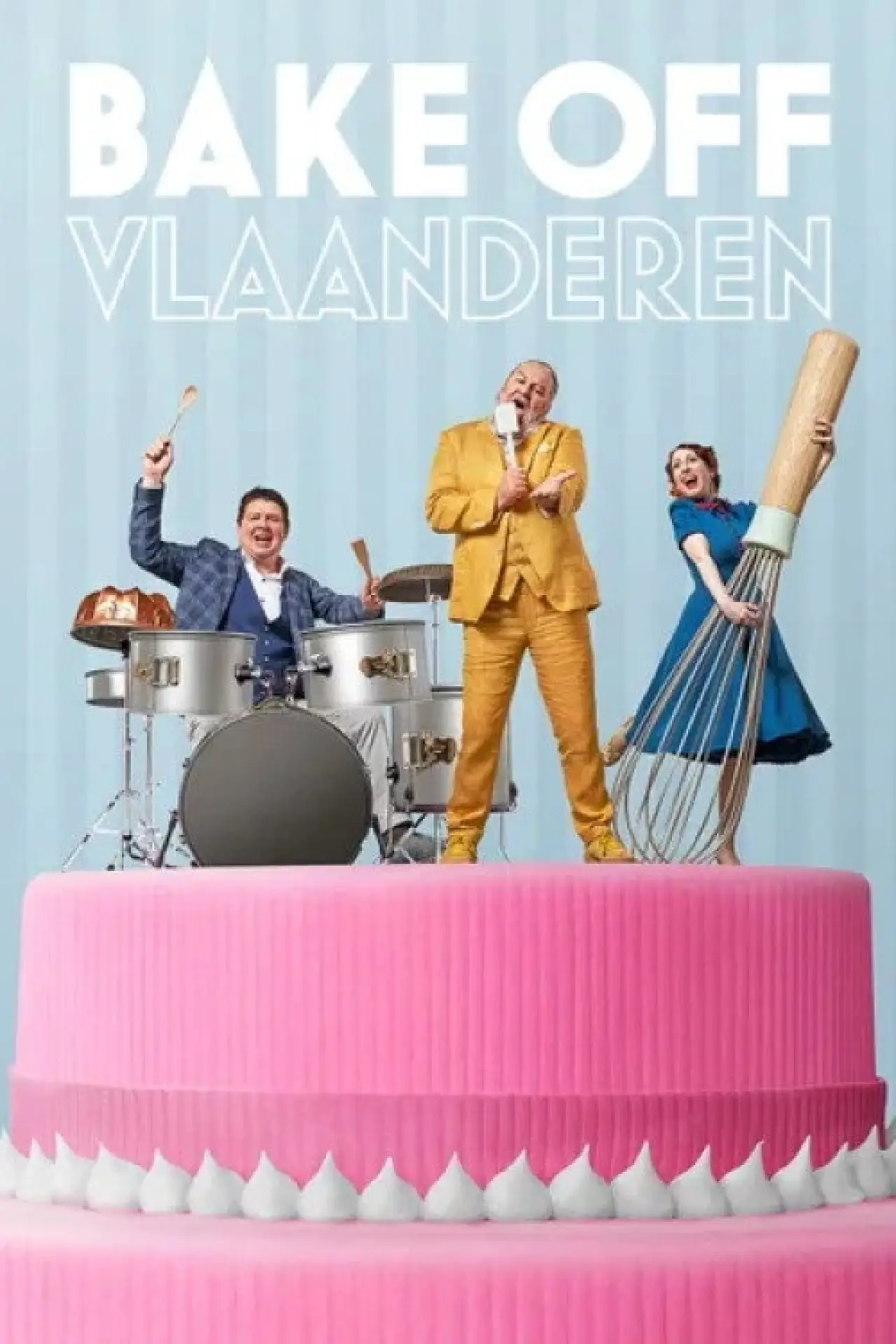 Series poster "Bake Off Vlaanderen"