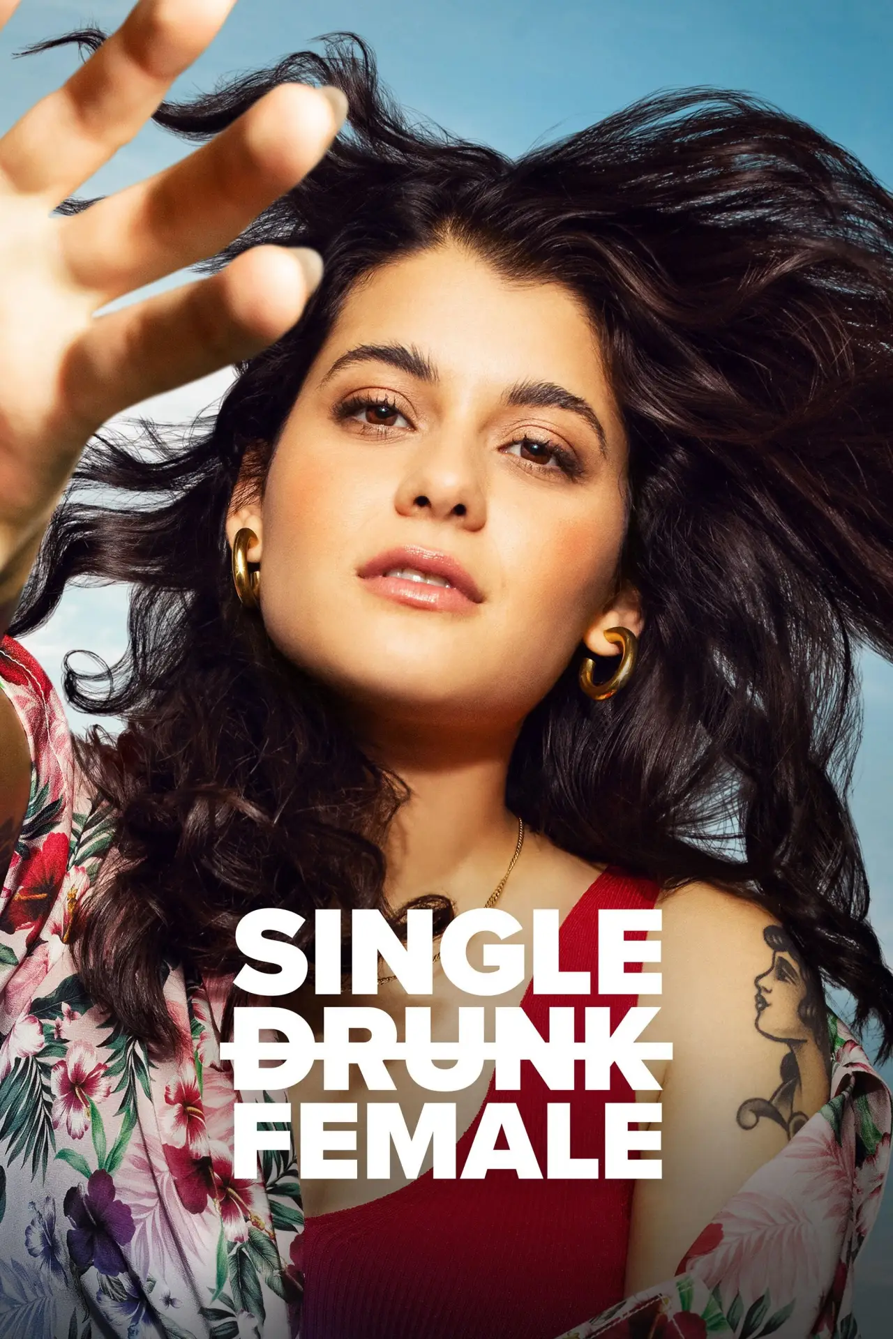 Series poster "Single Drunk Female"