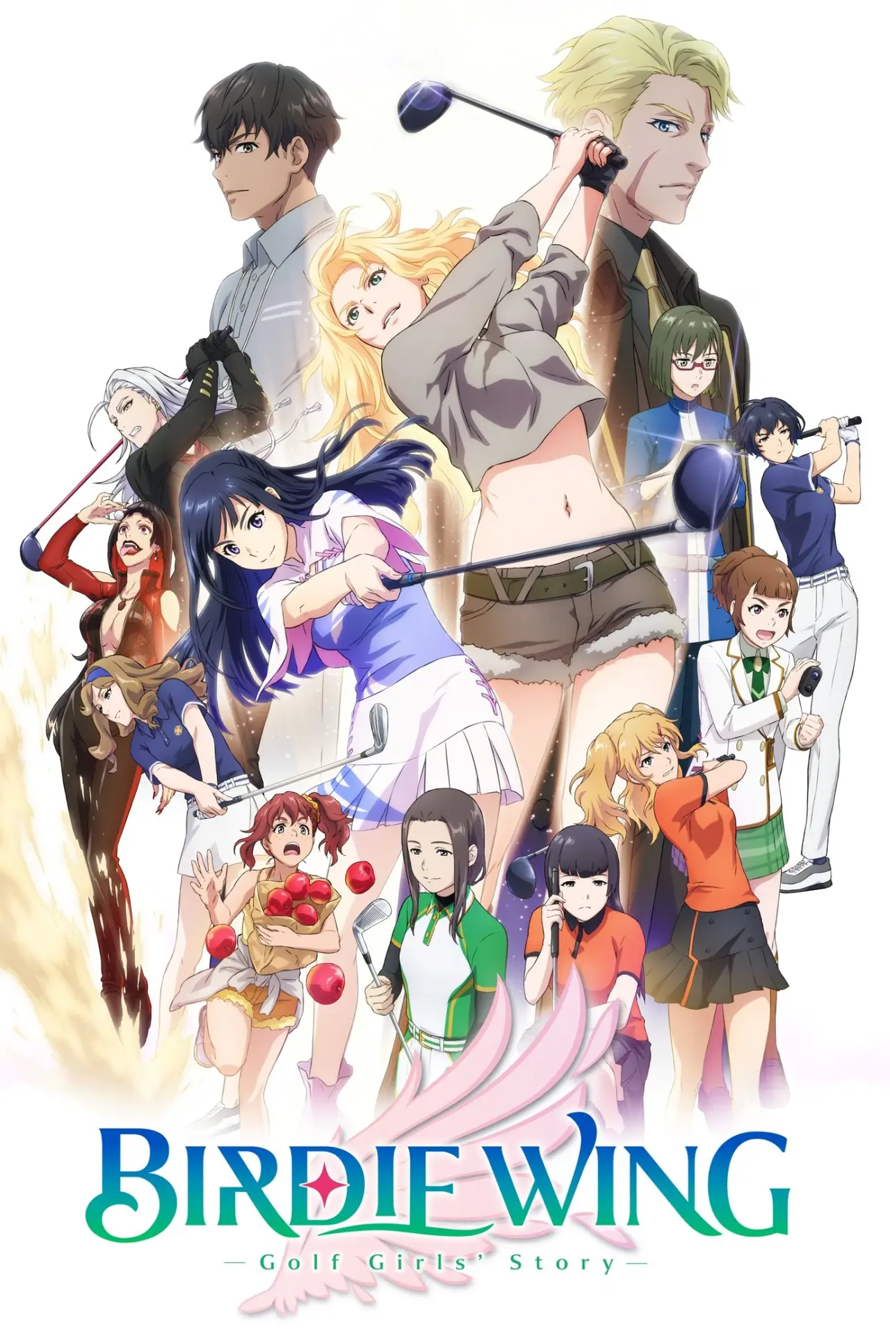 Series poster "BIRDIE WING -Golf Girls