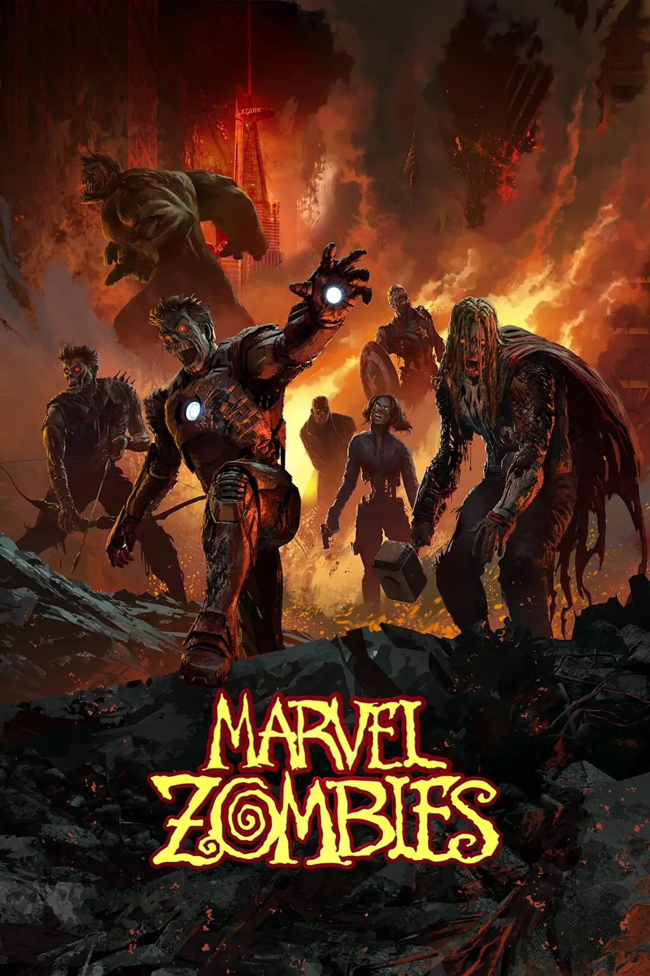 Series poster "Marvel Zombies"