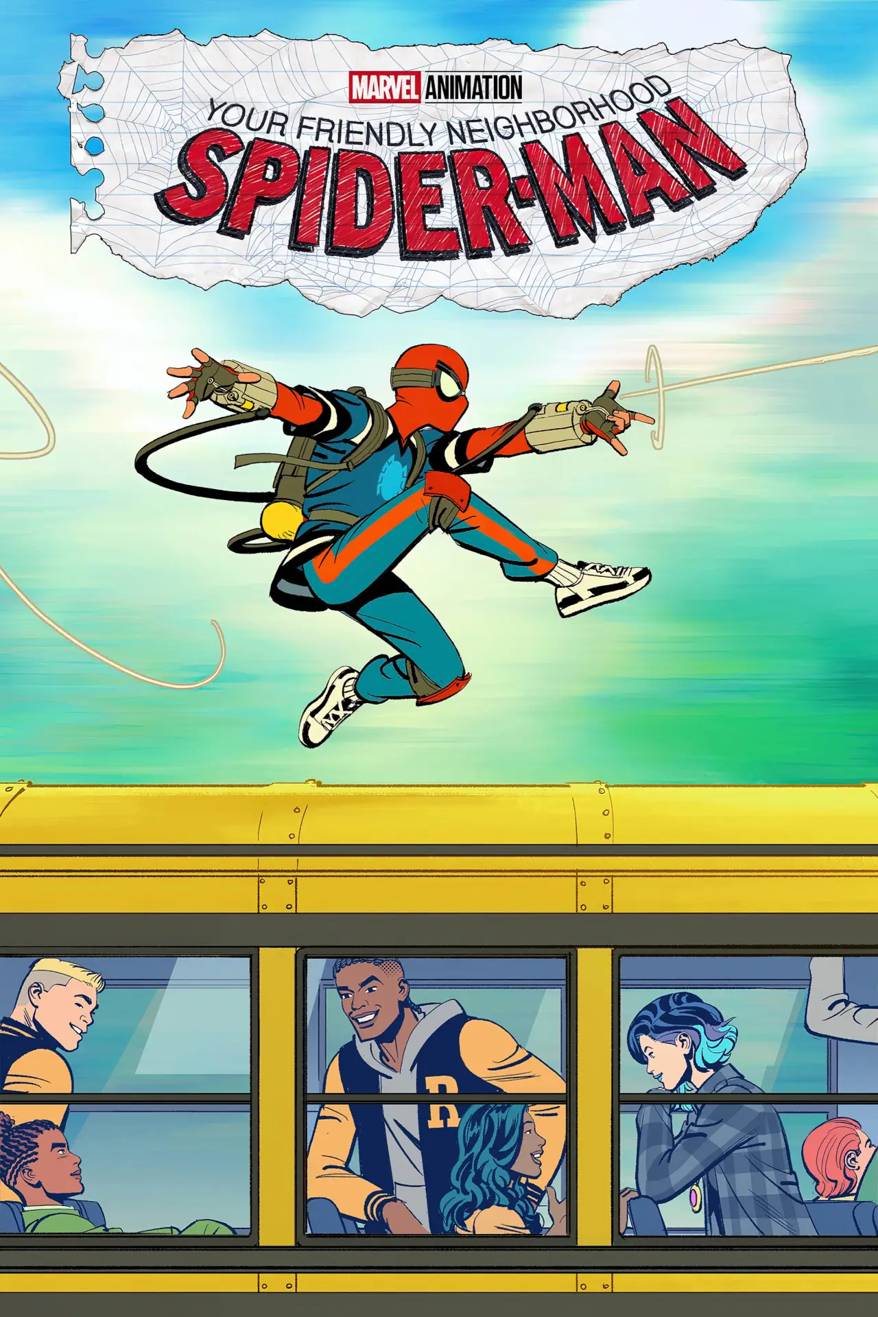 Series poster "Your Friendly Neighborhood Spider-Man"