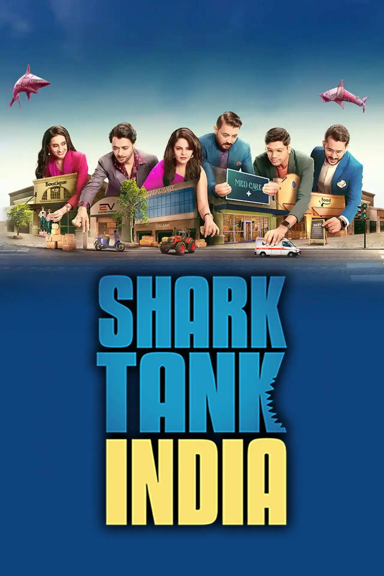 Series poster "Shark Tank India"