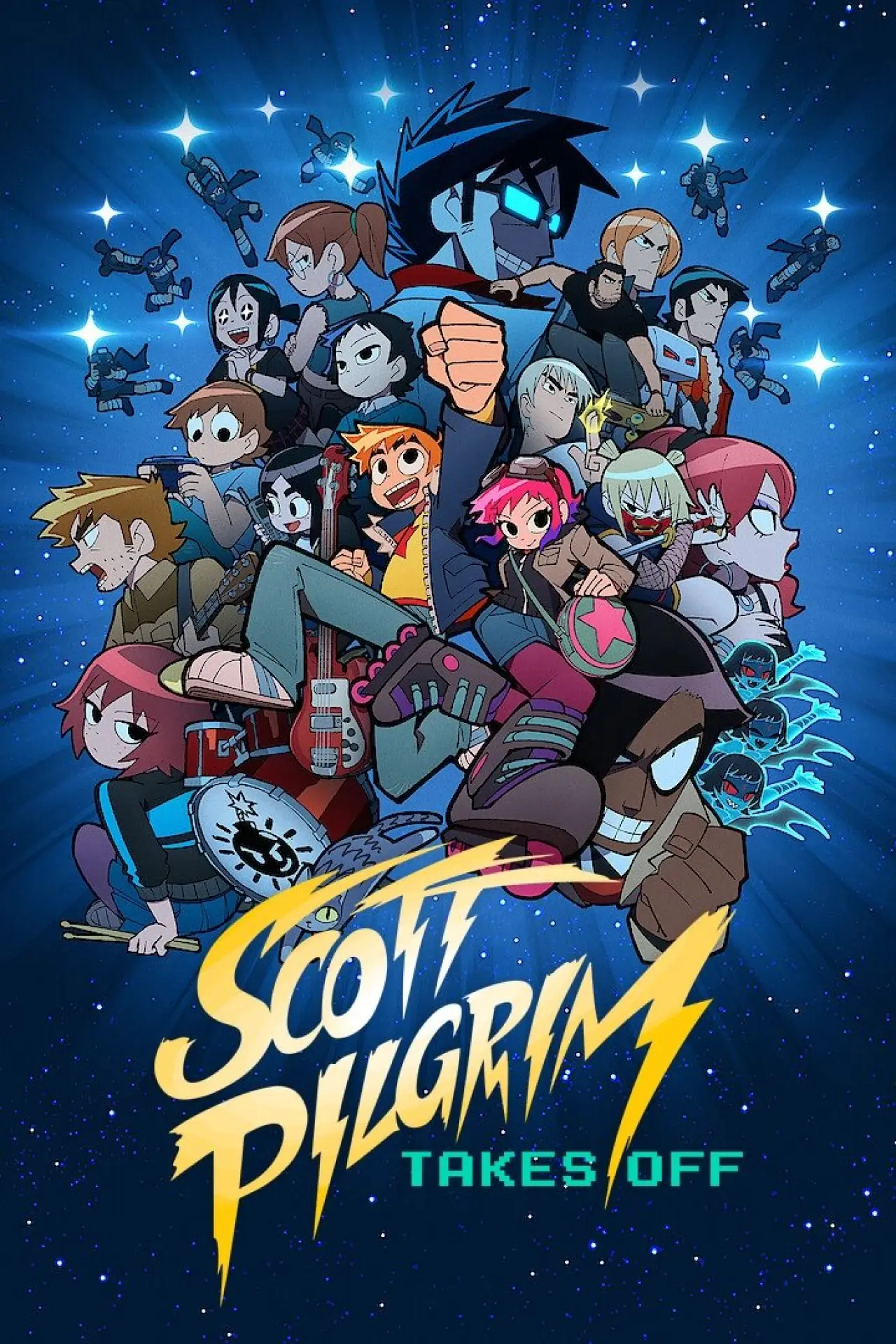 Series poster "Scott Pilgrim Takes Off"