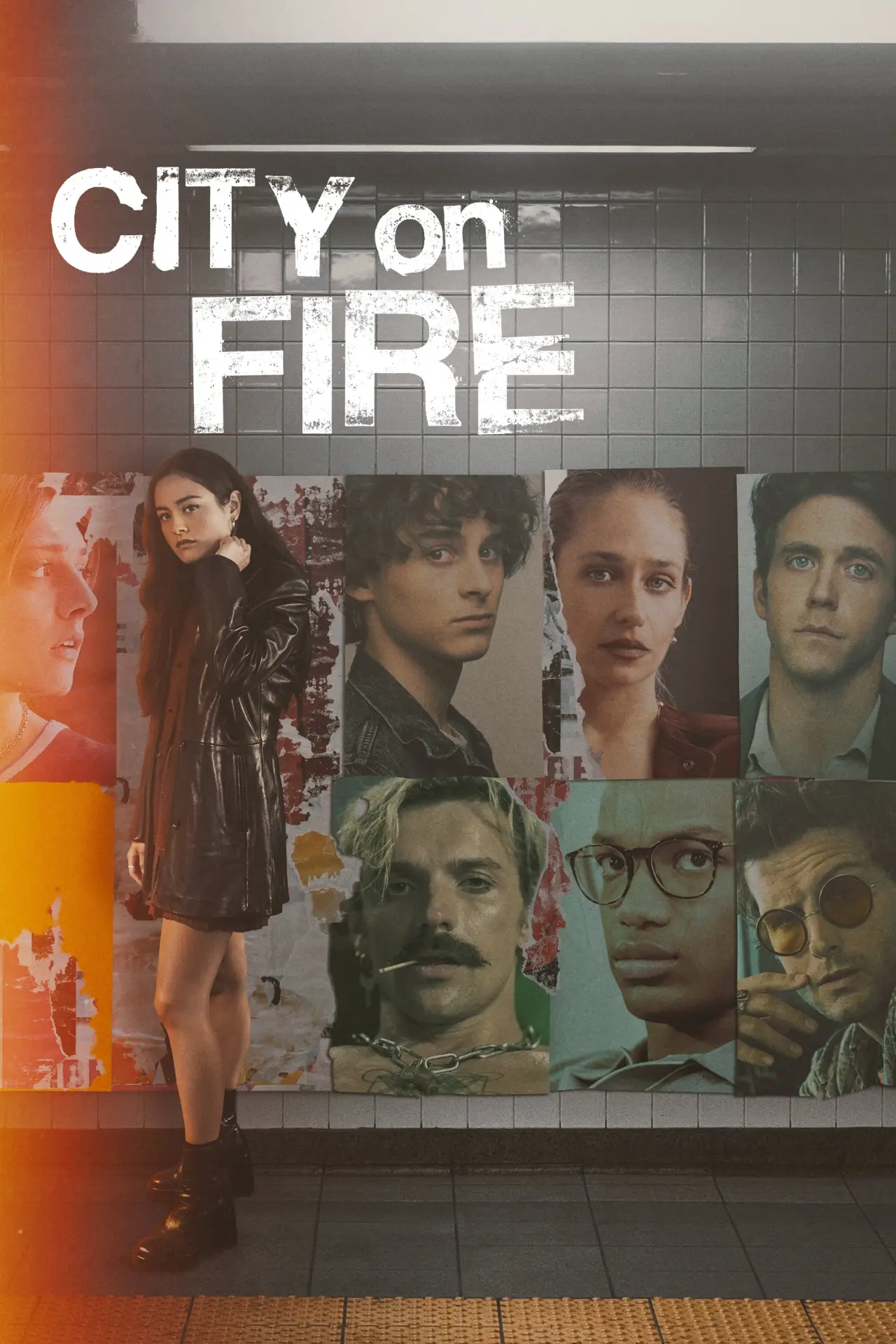 Постер к сериалу "City on Fire"