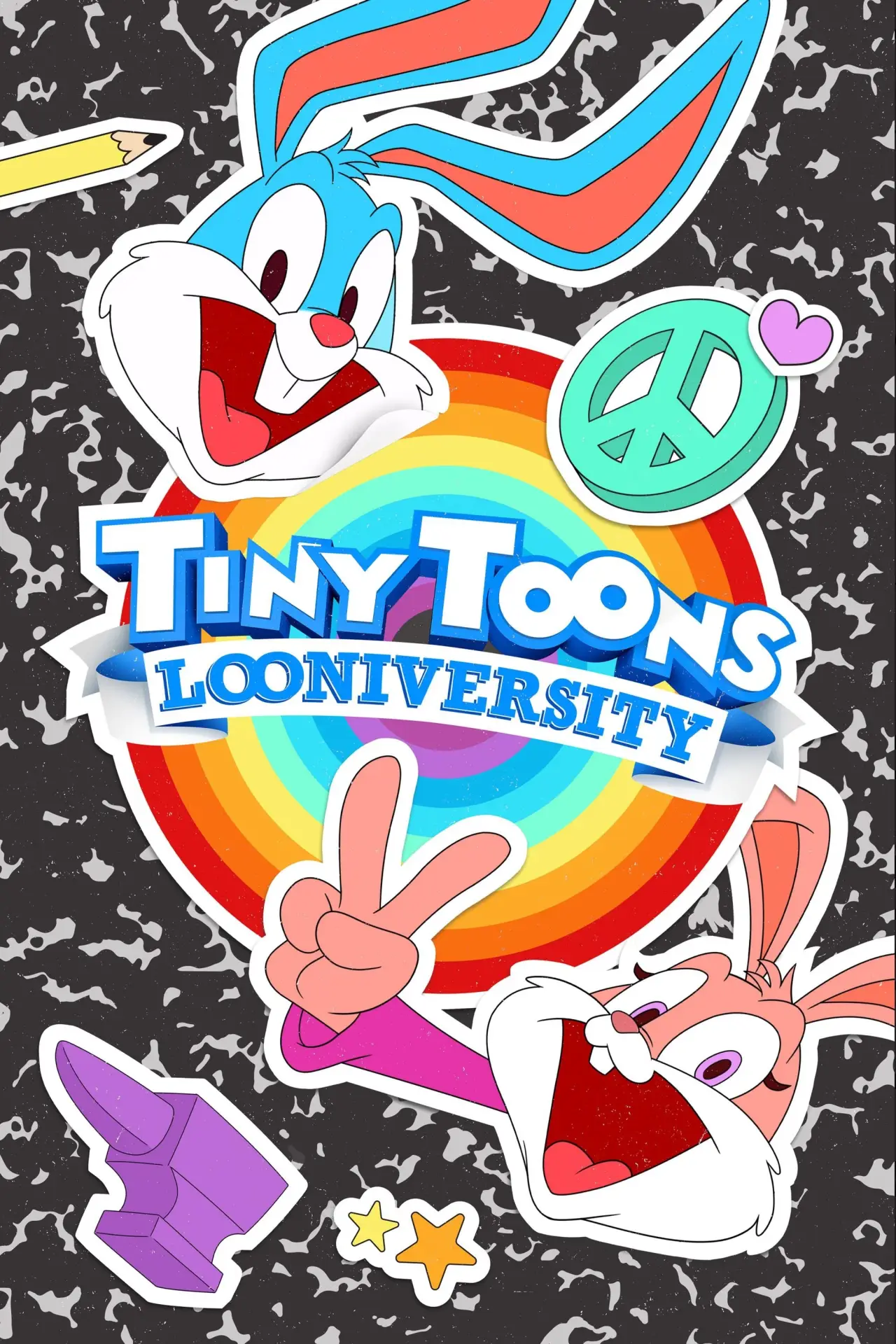 Series poster "Tiny Toons Looniversity"