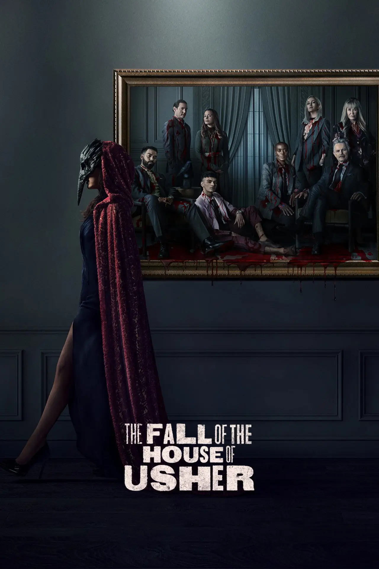 Series poster "The Fall of the House of Usher"
