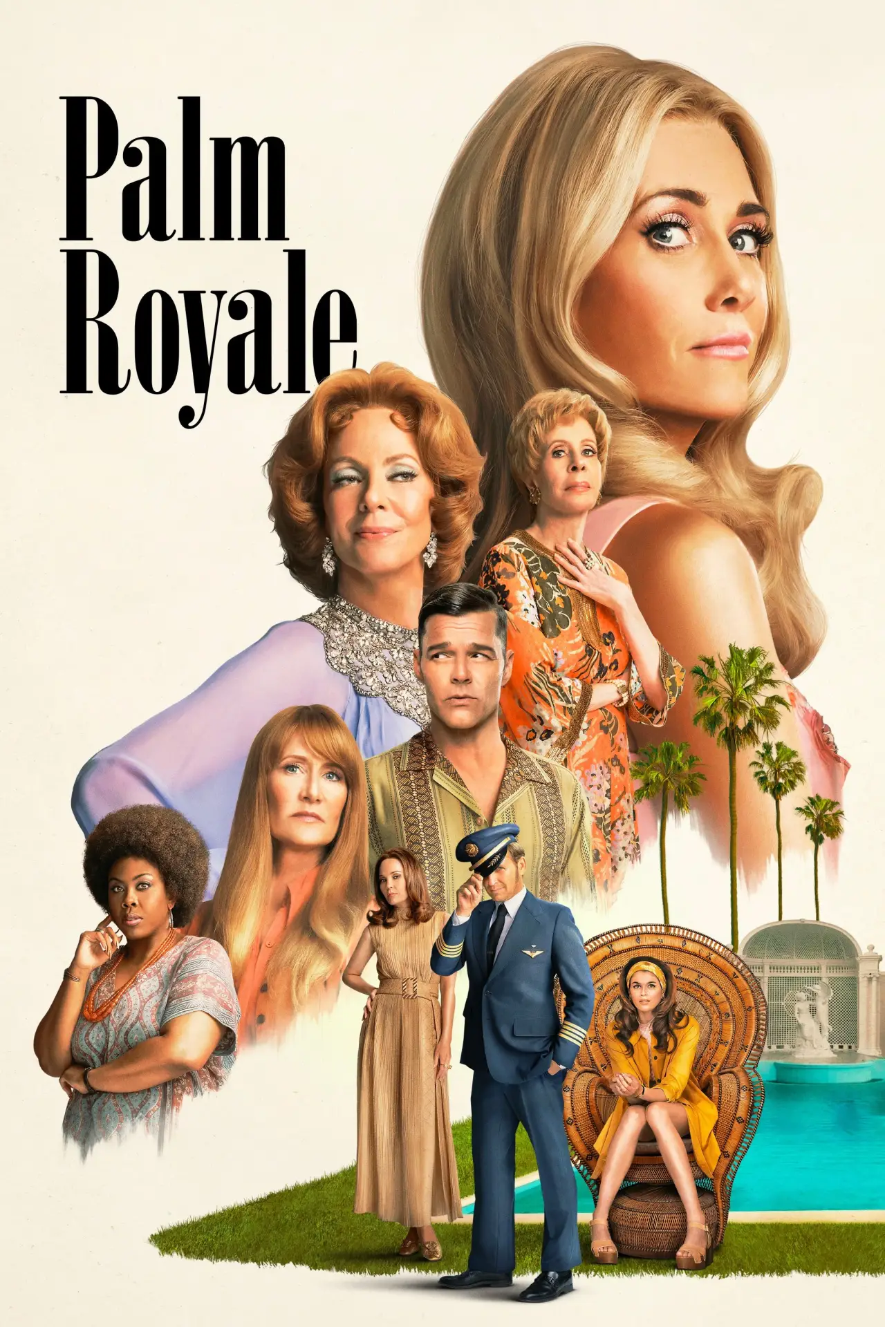 Series poster "Palm Royale"