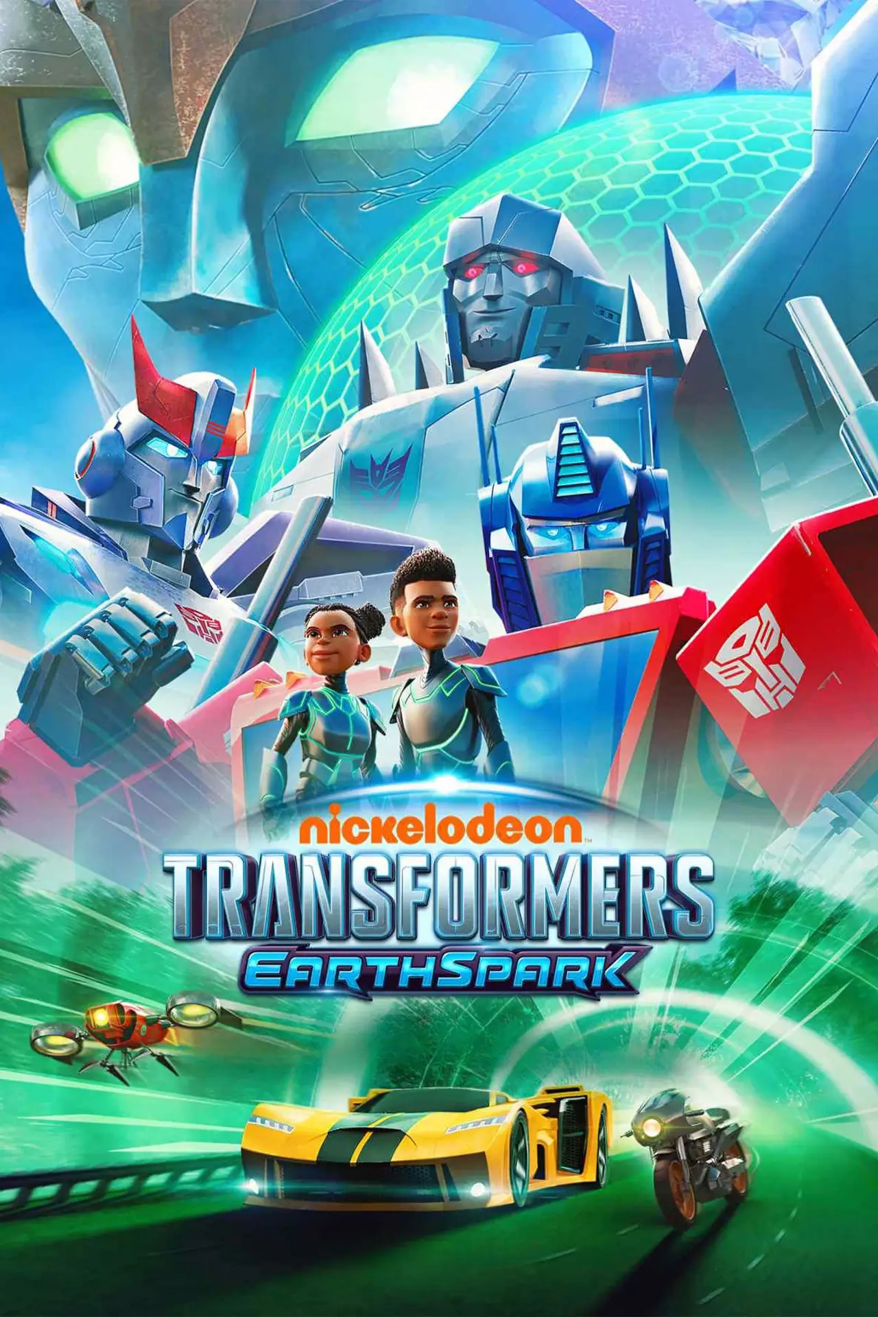 Series poster "Transformers: EarthSpark"