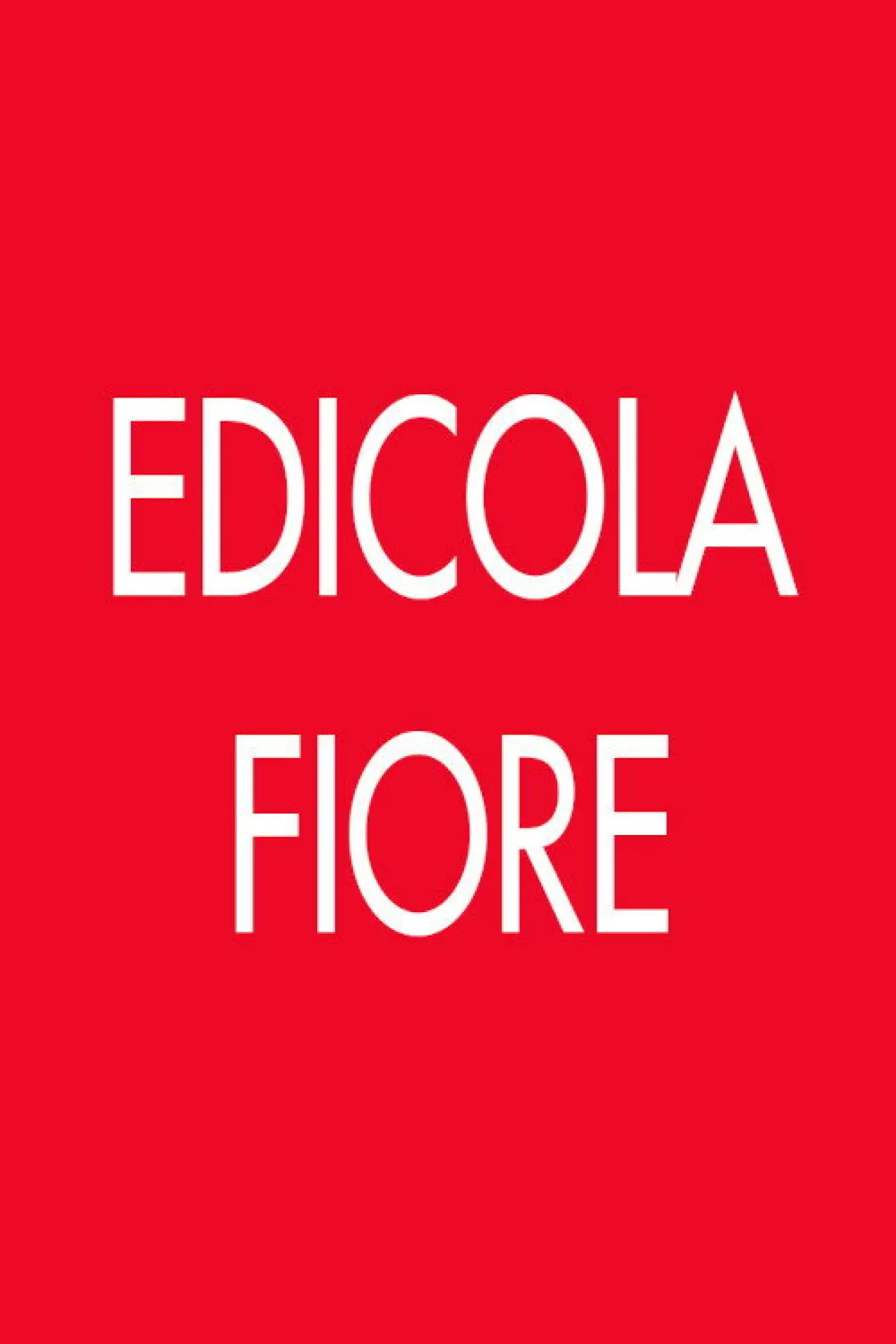 Series poster "Fiore newsstand"