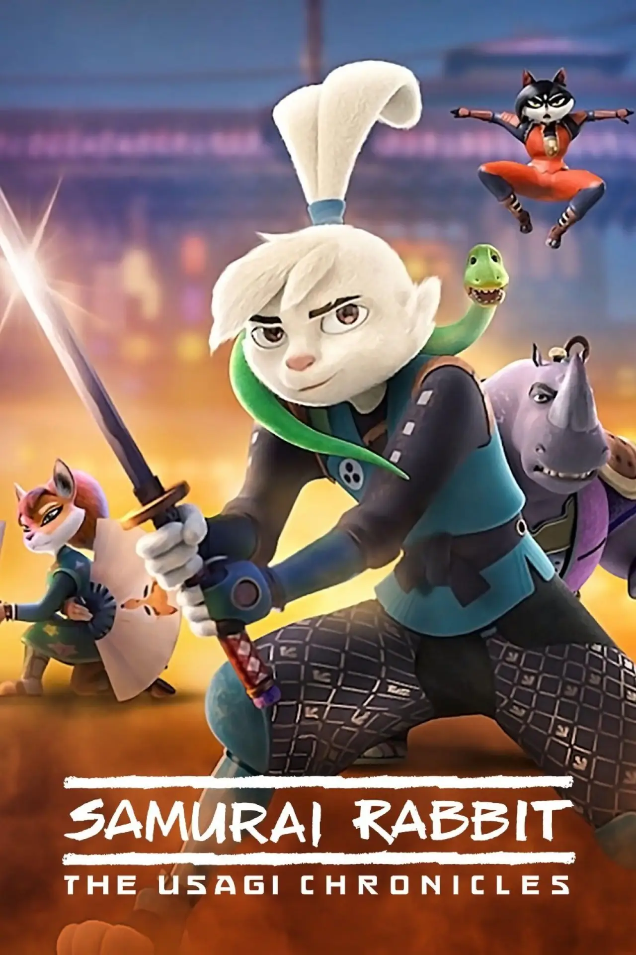 Series poster "Samurai Rabbit: The Usagi Chronicles"