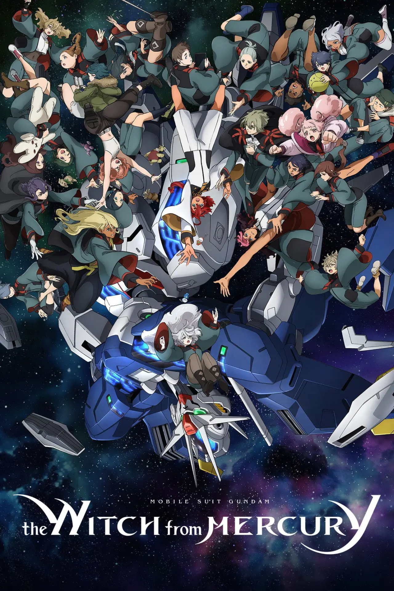 Series poster "Mobile Suit Gundam: The Witch from Mercury"