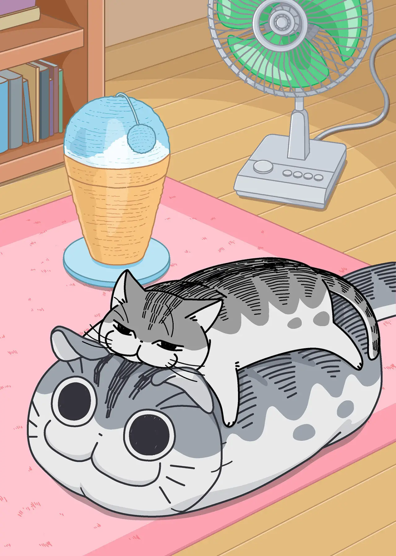 Series poster "Nights with a Cat"