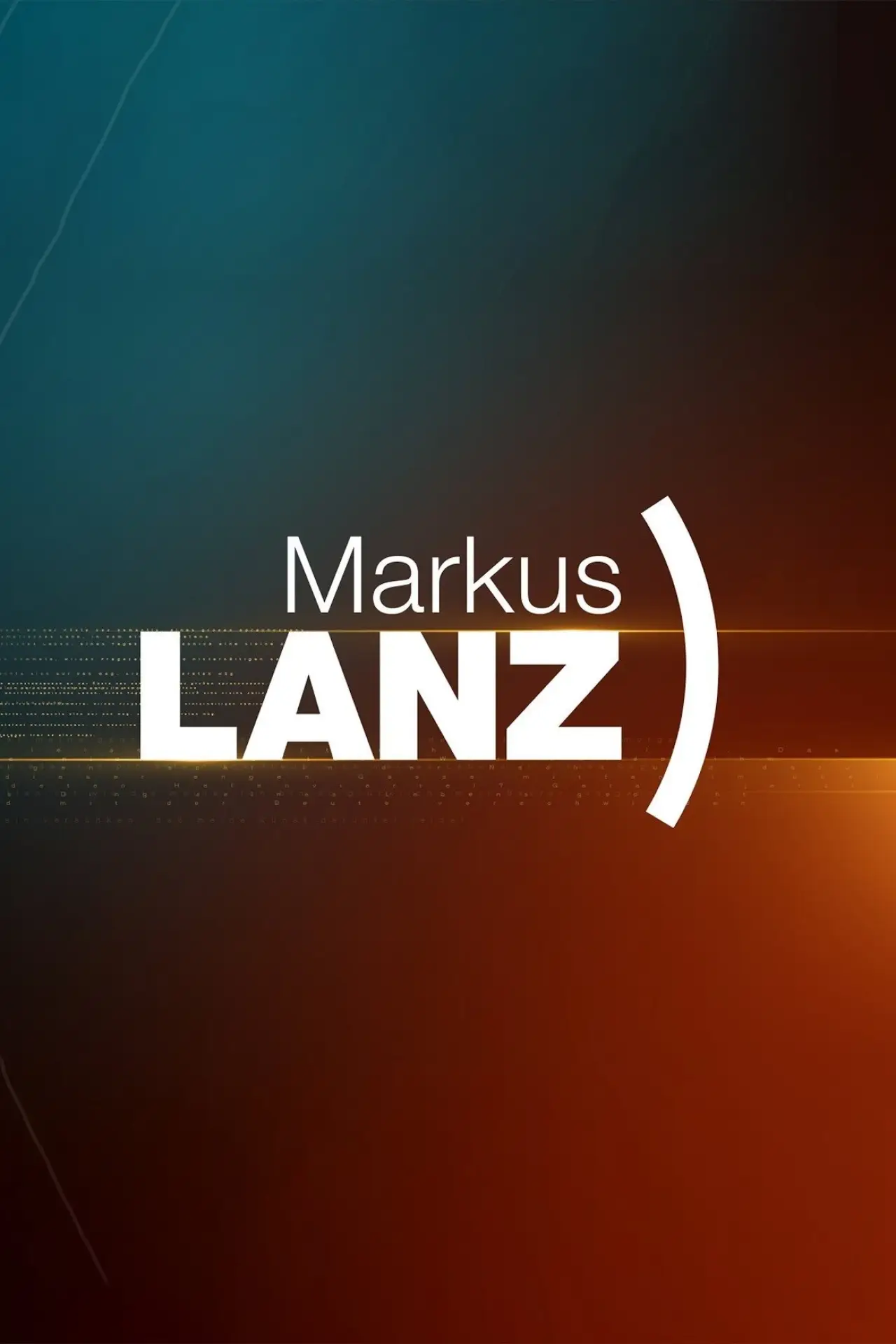 Series poster "Markus Lanz"