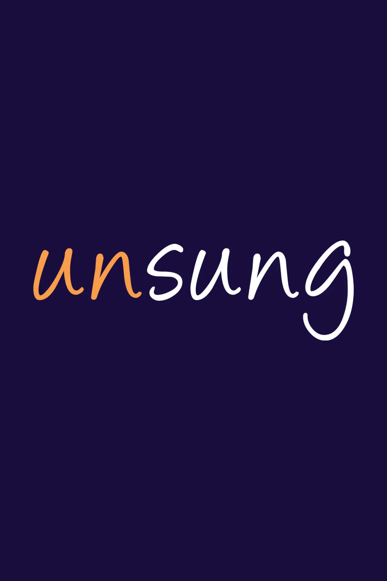Series poster "Unsung"