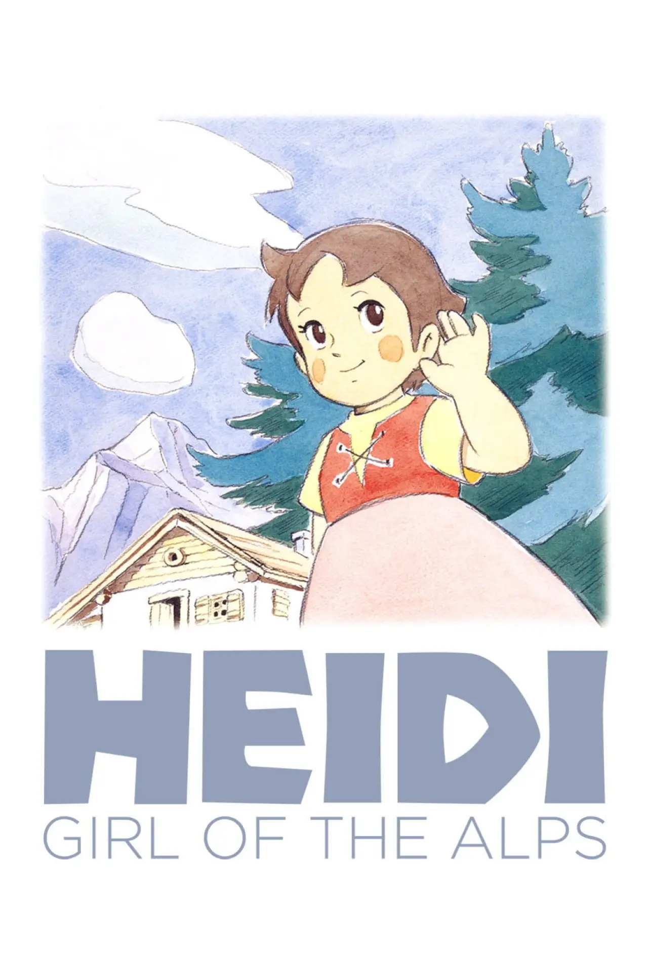 Series poster "Heidi: Girl of the Alps"