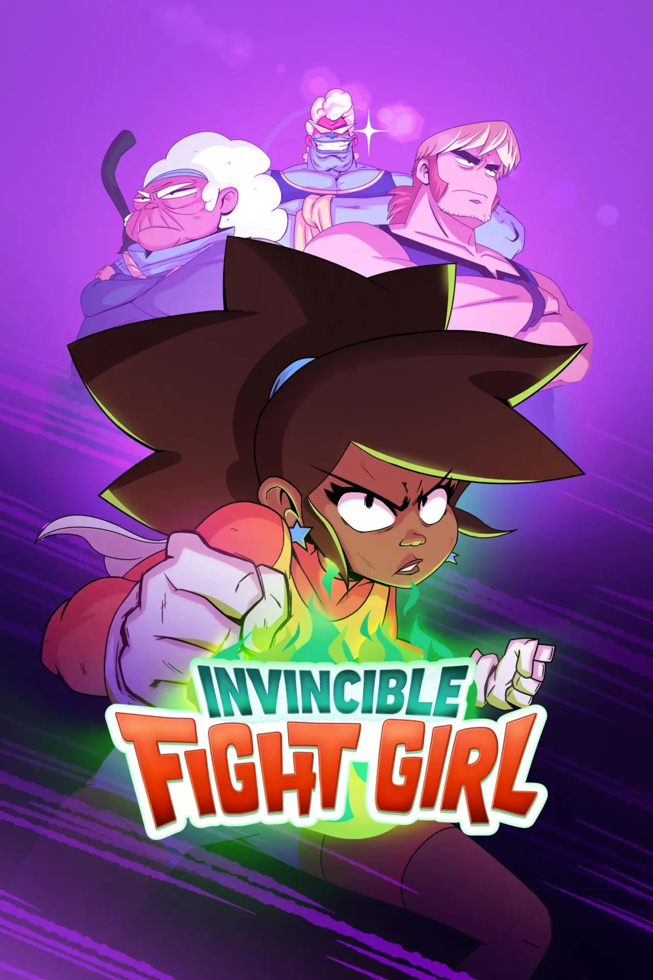 Series poster "Invincible Fight Girl"
