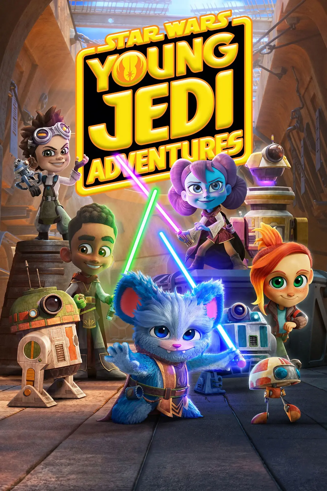 Постер к сериалу "Star Wars: Young Jedi Adventures"