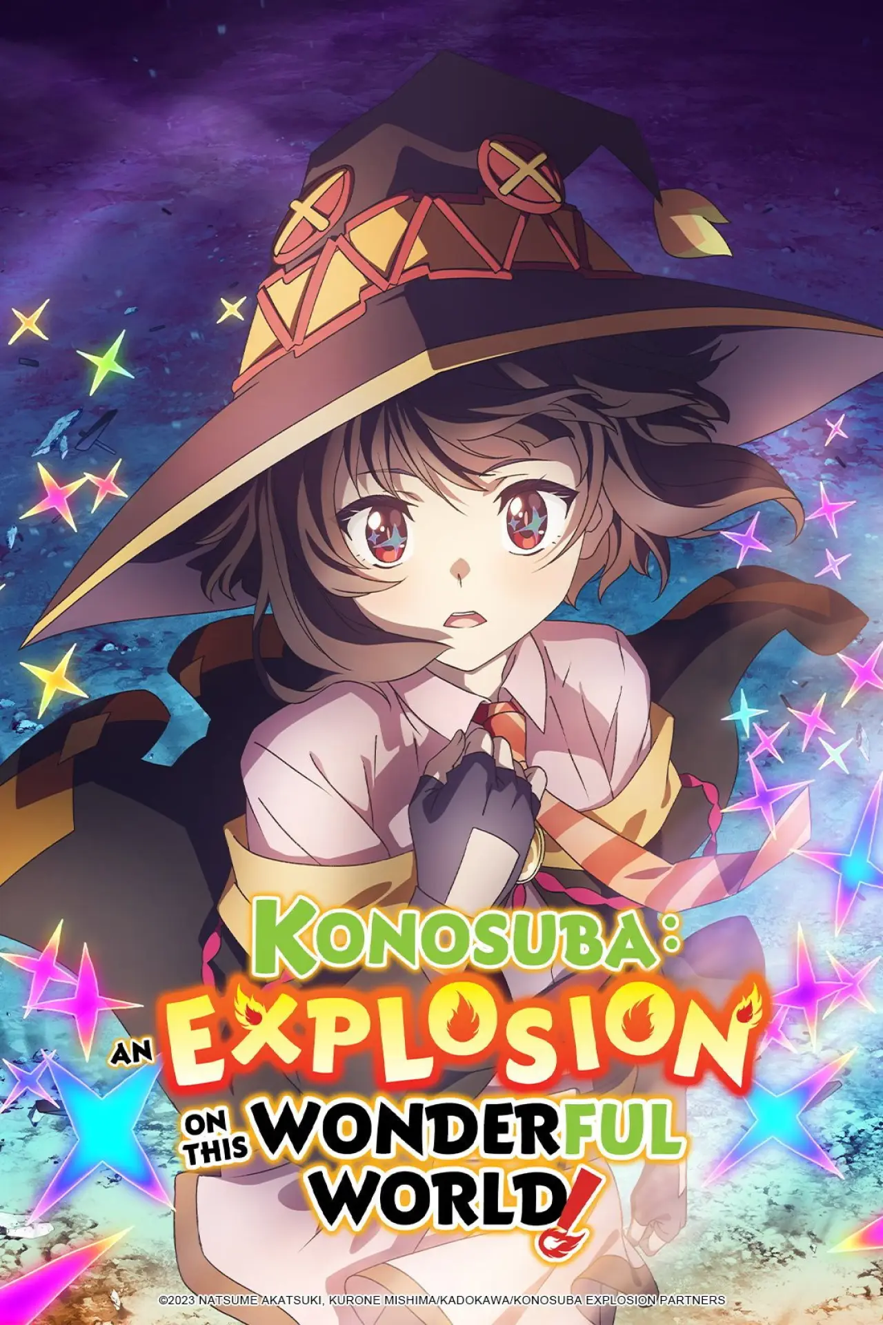 Series poster "KONOSUBA – An Explosion on This Wonderful World!"
