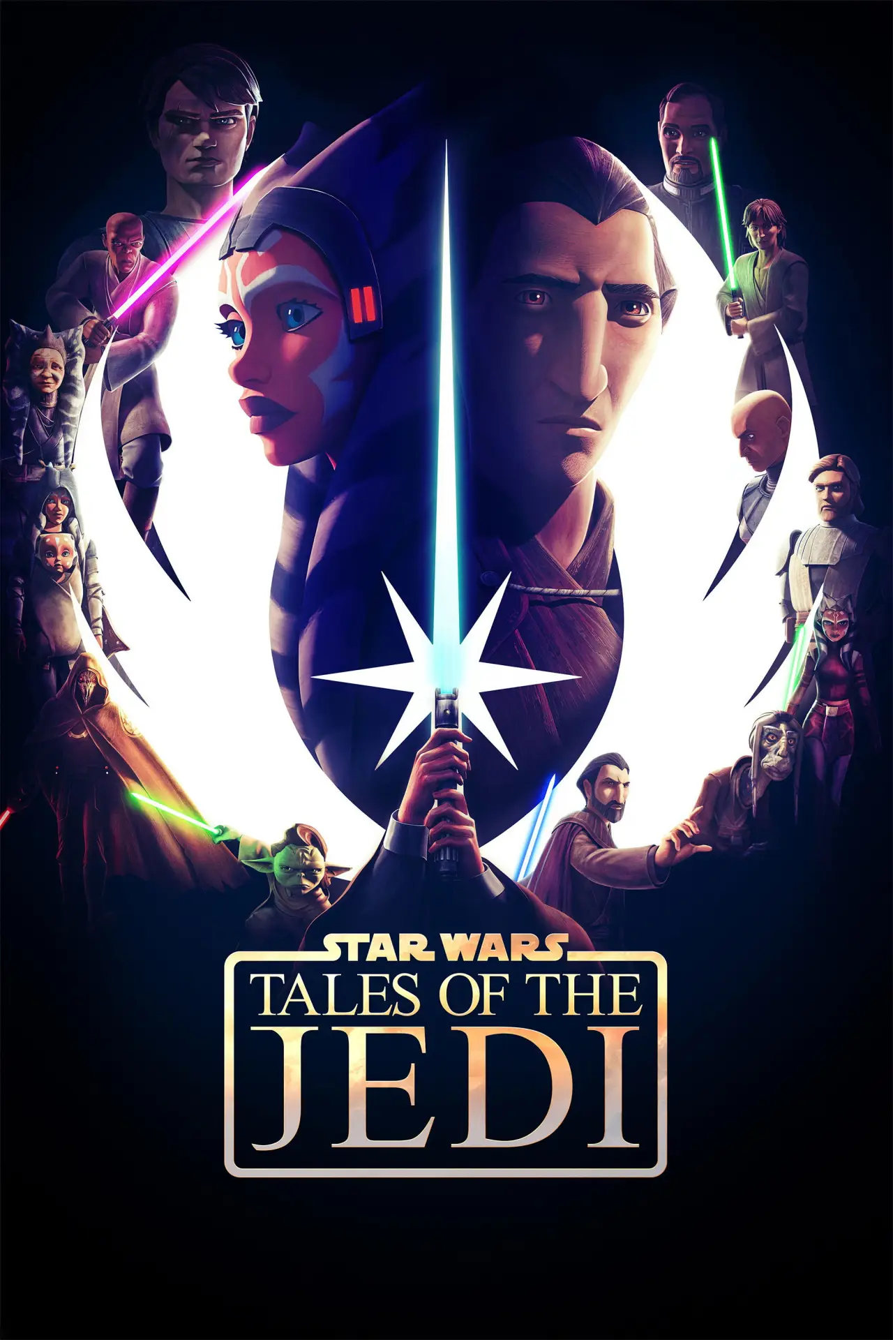 Series poster "Star Wars: Tales of the Jedi"
