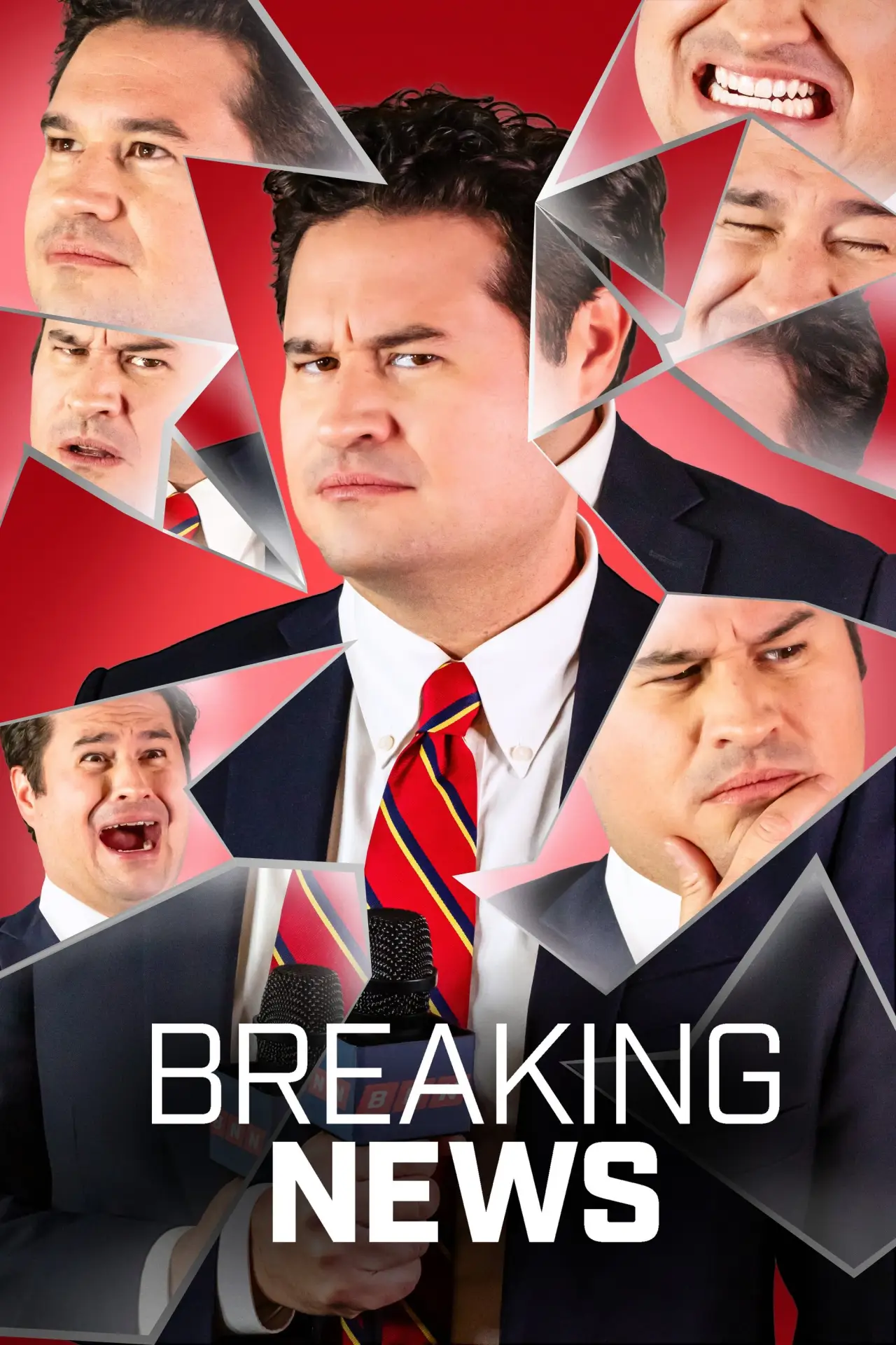 Постер к сериалу "Breaking News: No Laugh Newsroom"