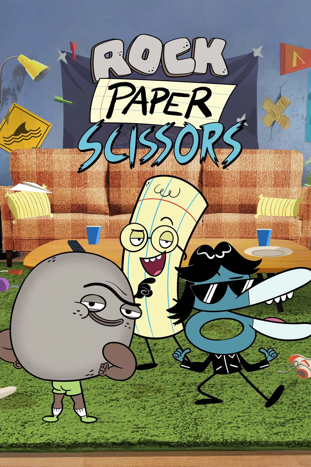 Series poster "Rock, Paper, Scissors"