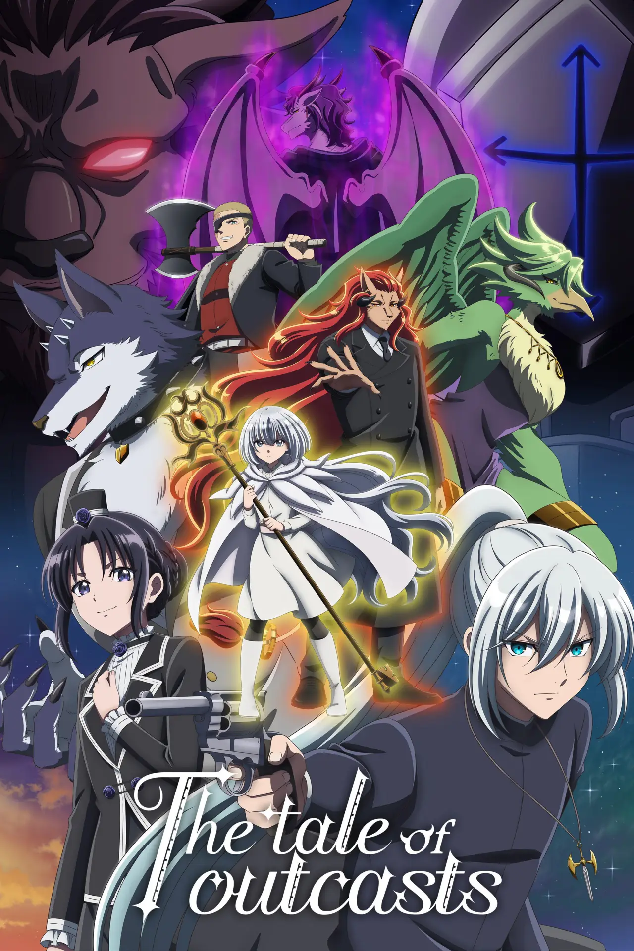Series poster "The Tale of Outcasts"
