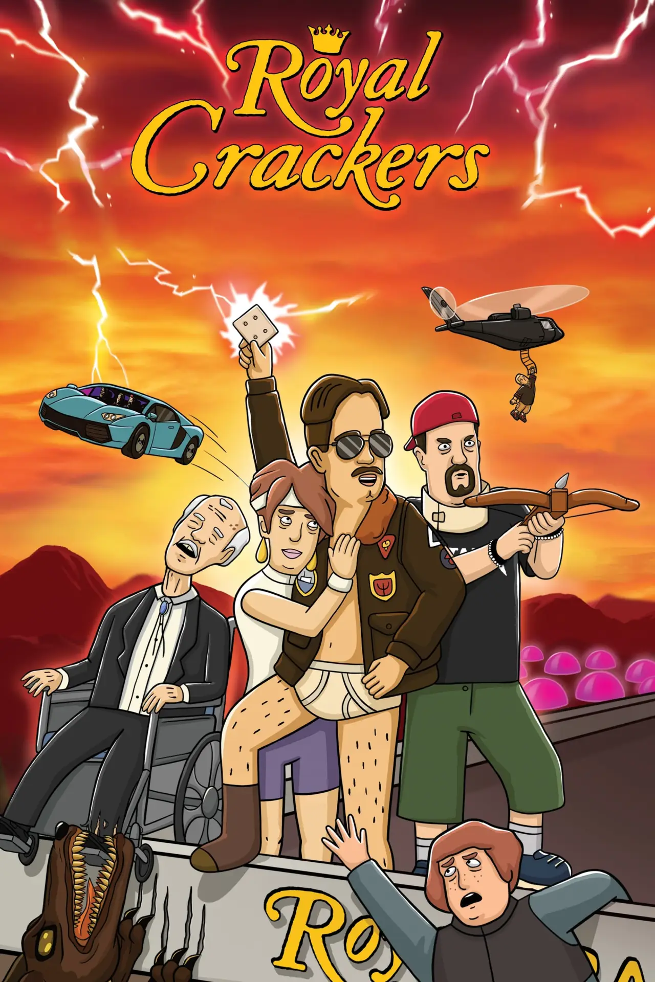 Series poster "Royal Crackers"